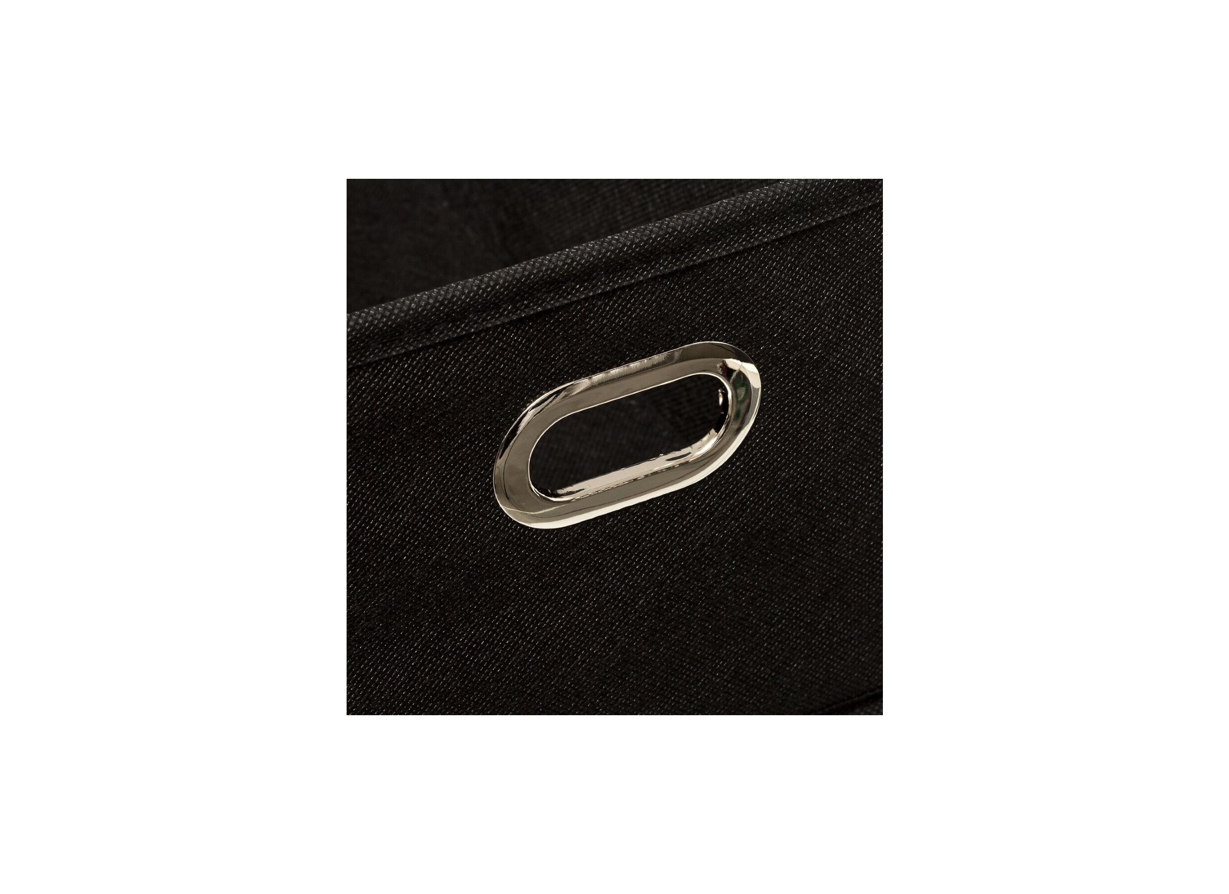 Detail - Boite de rangement 31x15x15cm noir