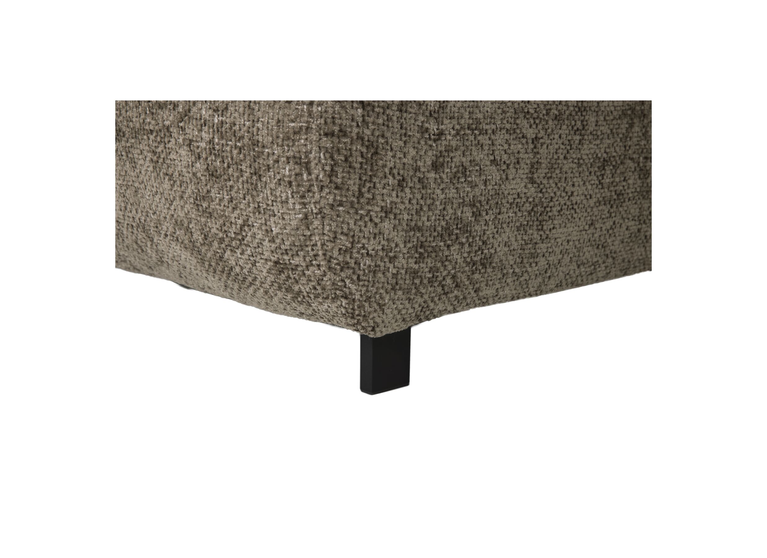 Detailfoto - Hoeksalon Konstantinopol 398x217cm - stof - taupe