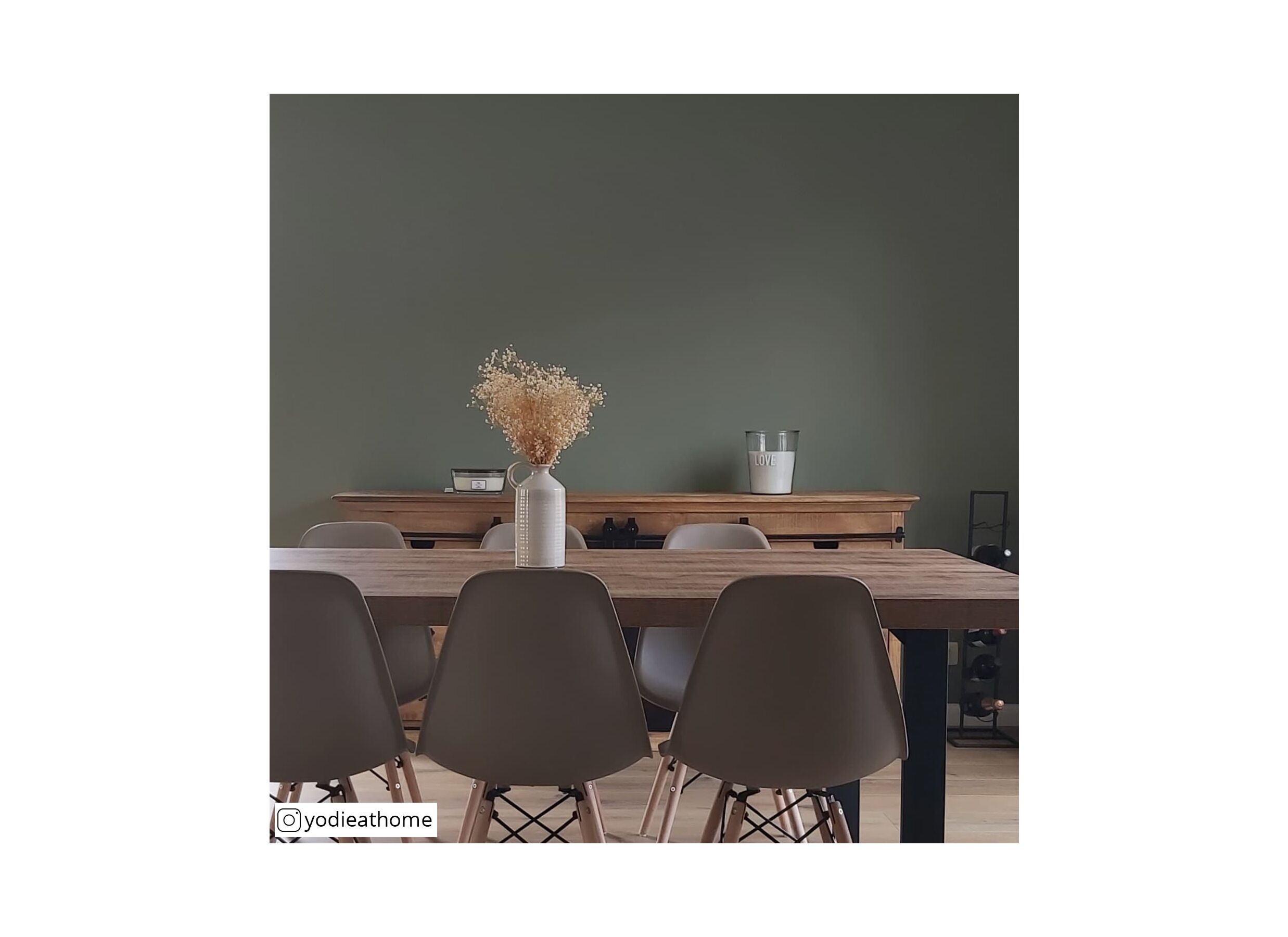 Foto ambiance - Table Otto Piero 230x100cm - film décoratif - scarlet chêne