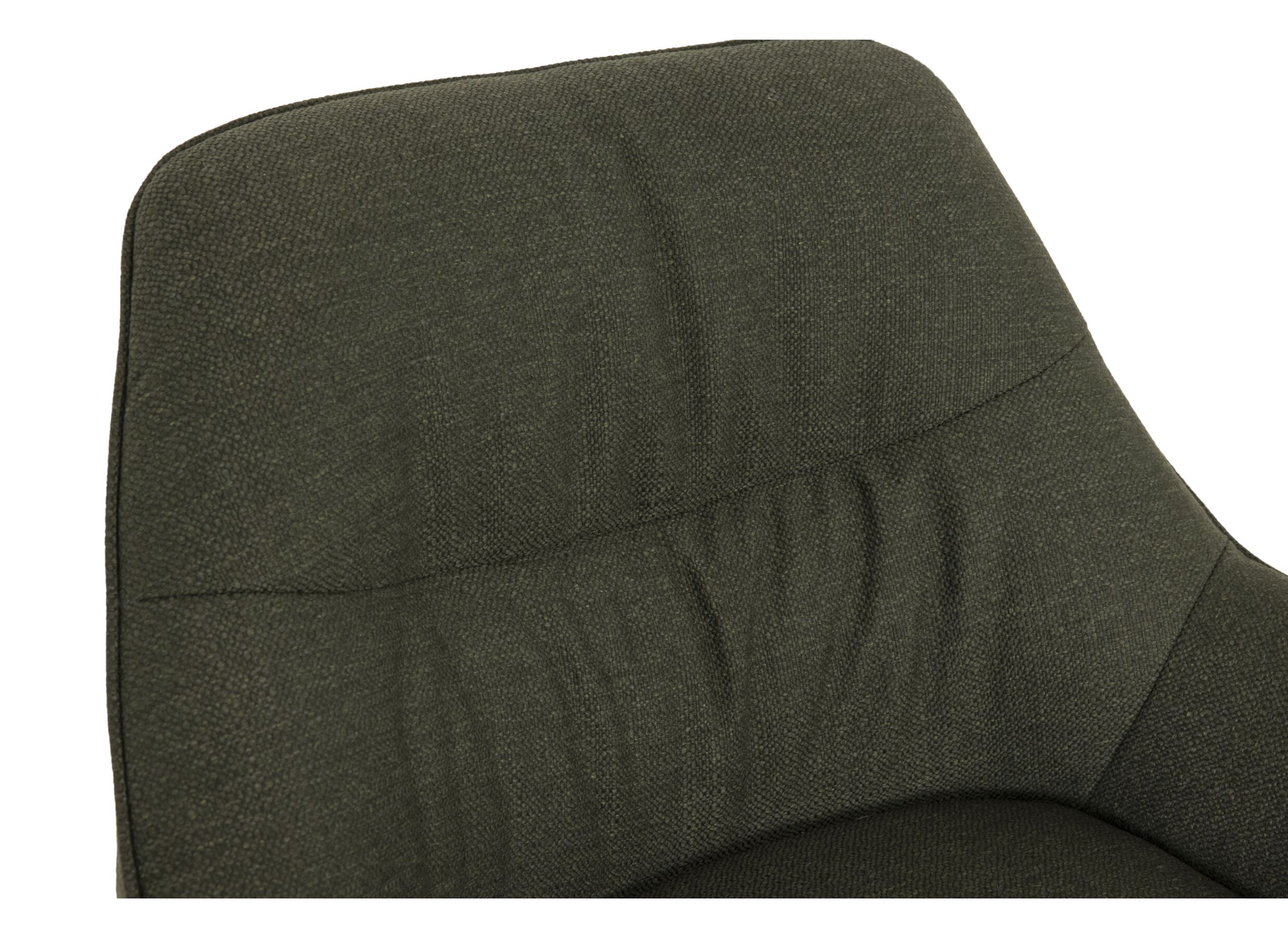 Fauteuil pivotant Grupetto 80,5x83x77cm - tissu - vert