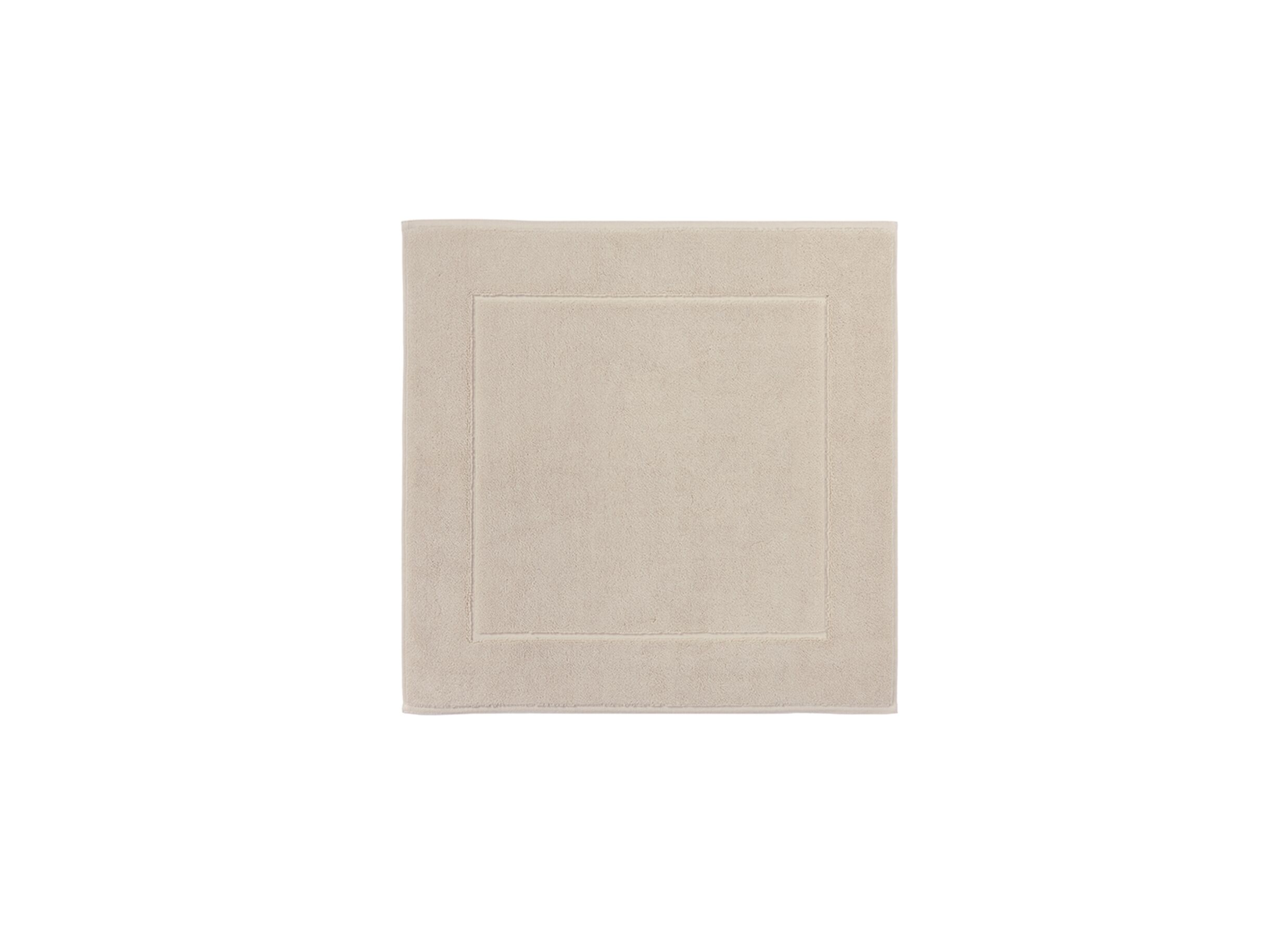 Tapis de bain London 60x60cm beige - Tapis de bain London 60x60cm beige