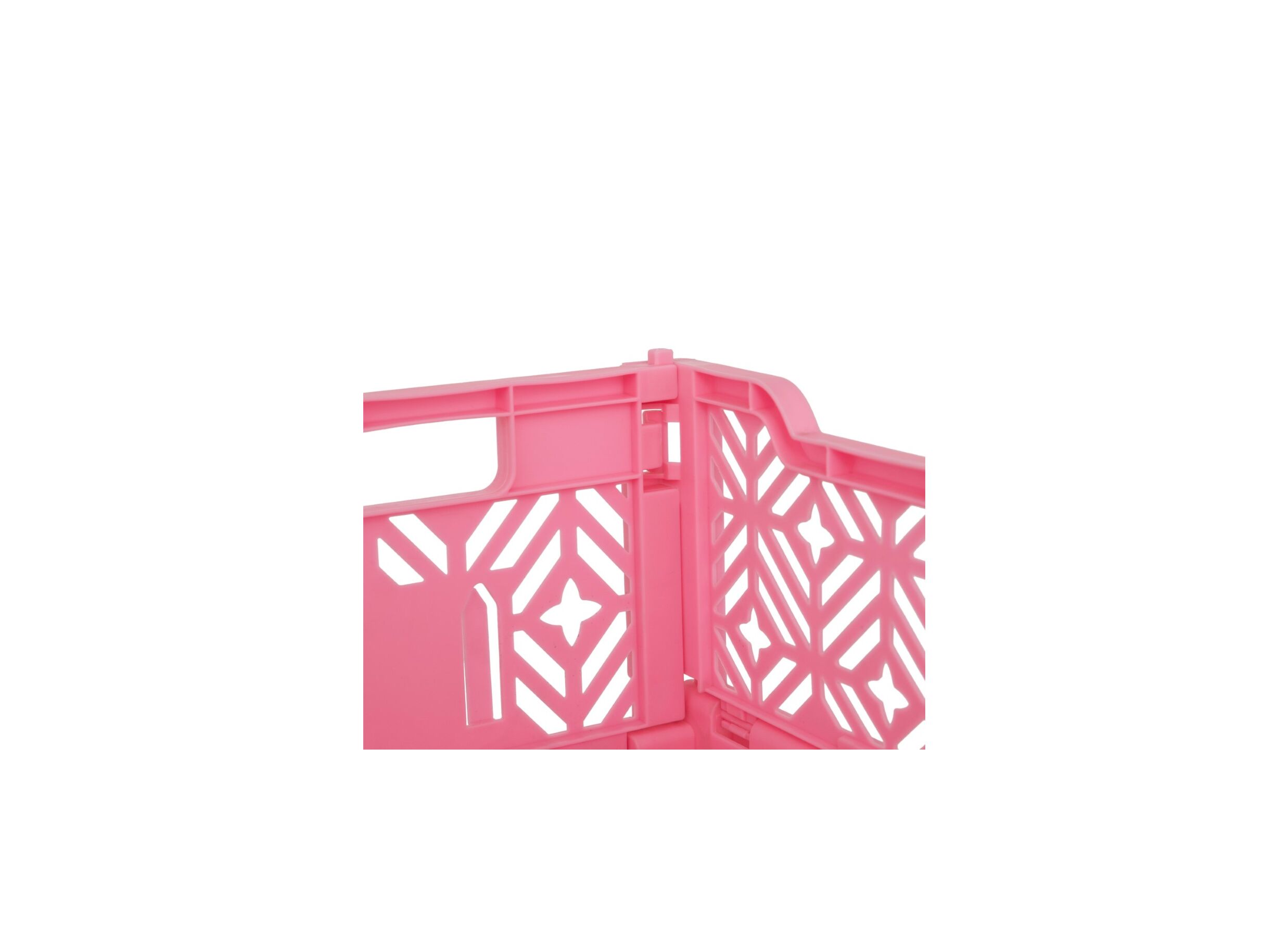 Detailfoto - Plooibox 30x20x11,5cm - kunststof - roze