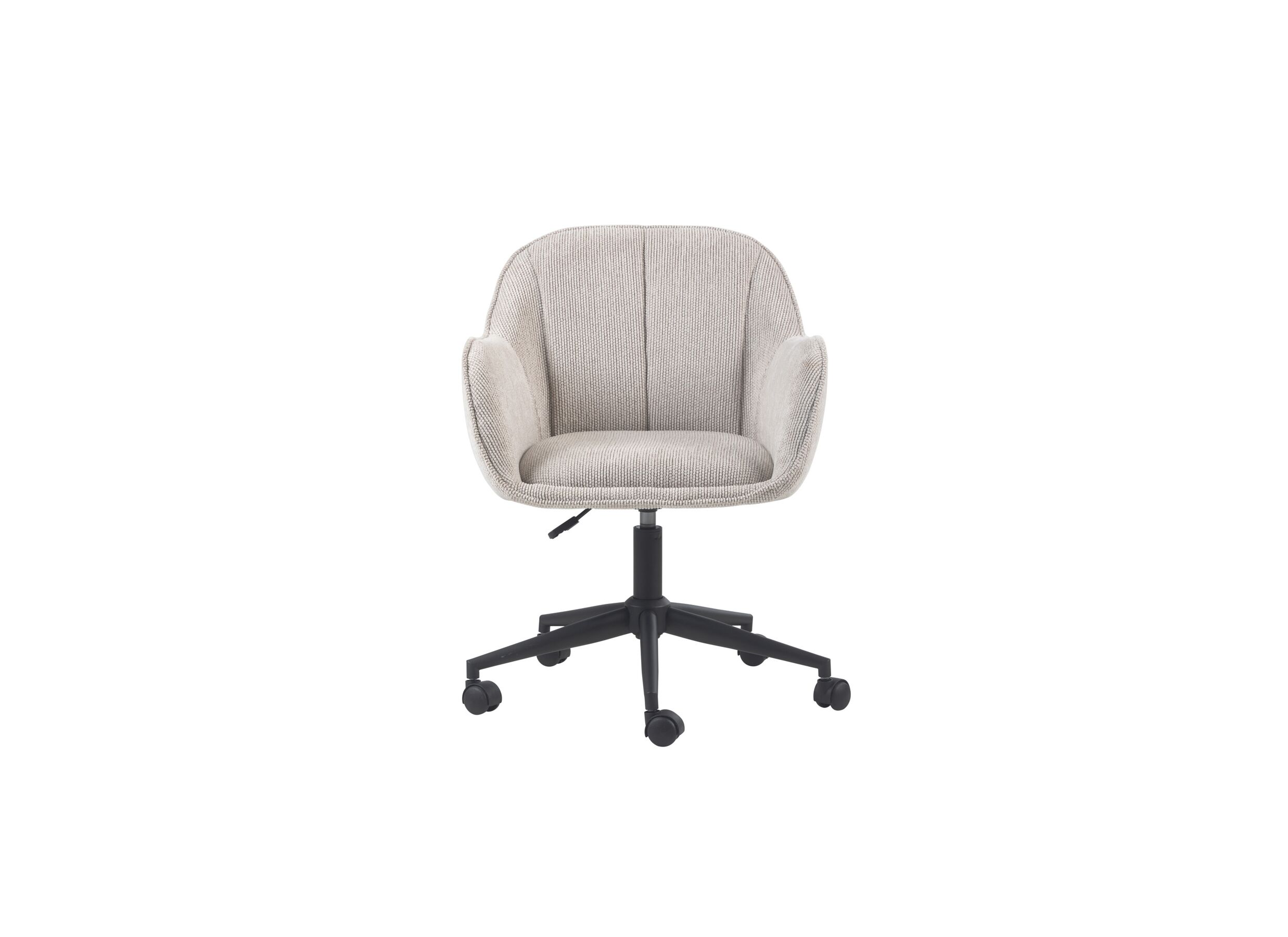 Overzichtsfoto - Bureaustoel Union 60x62x80cm - chenille - light coffee