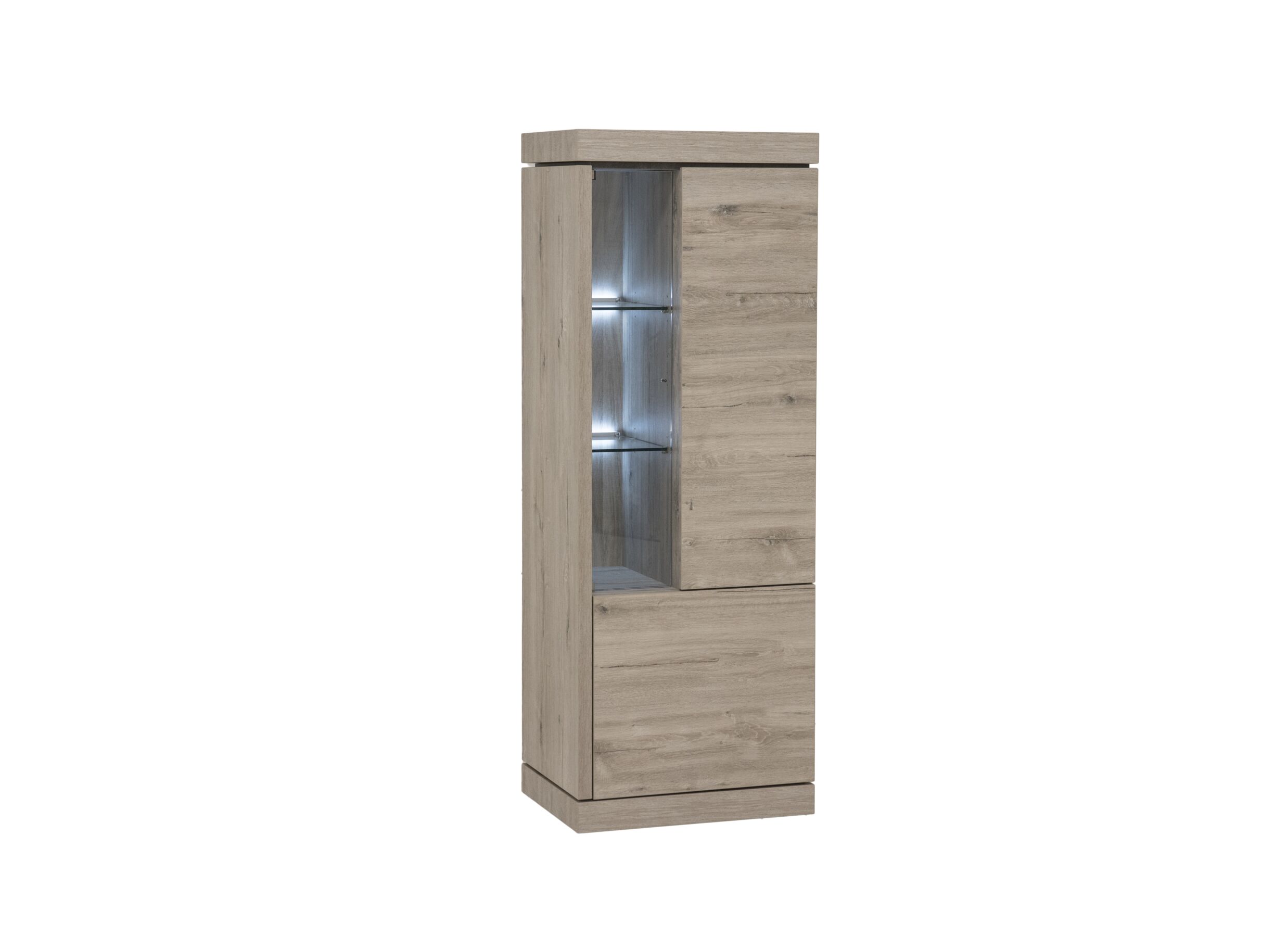 Kast Etna 66cm - decor - millenium eik/lichtgrijs