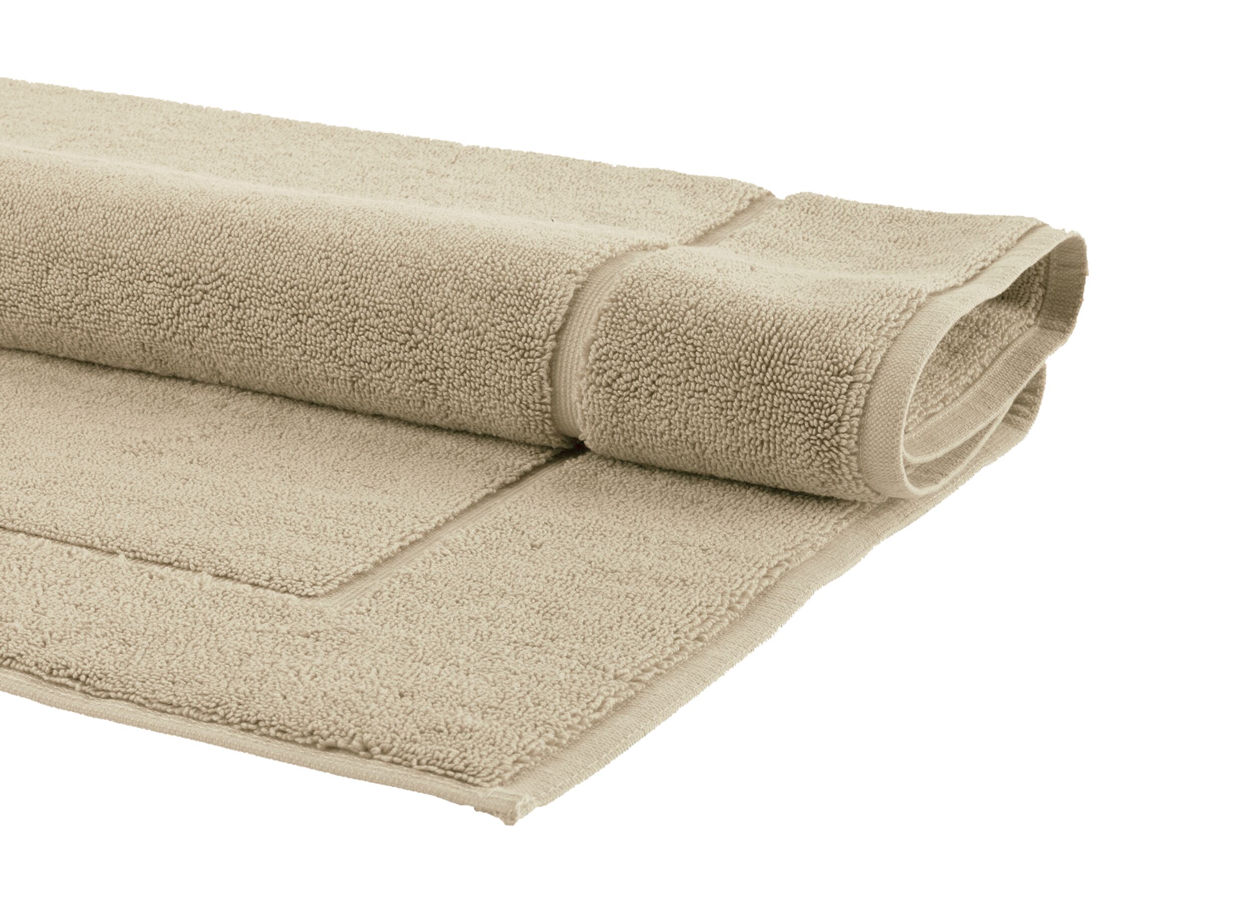Aperçu - Tapis de bain Londen 70x120cm - coton - almond