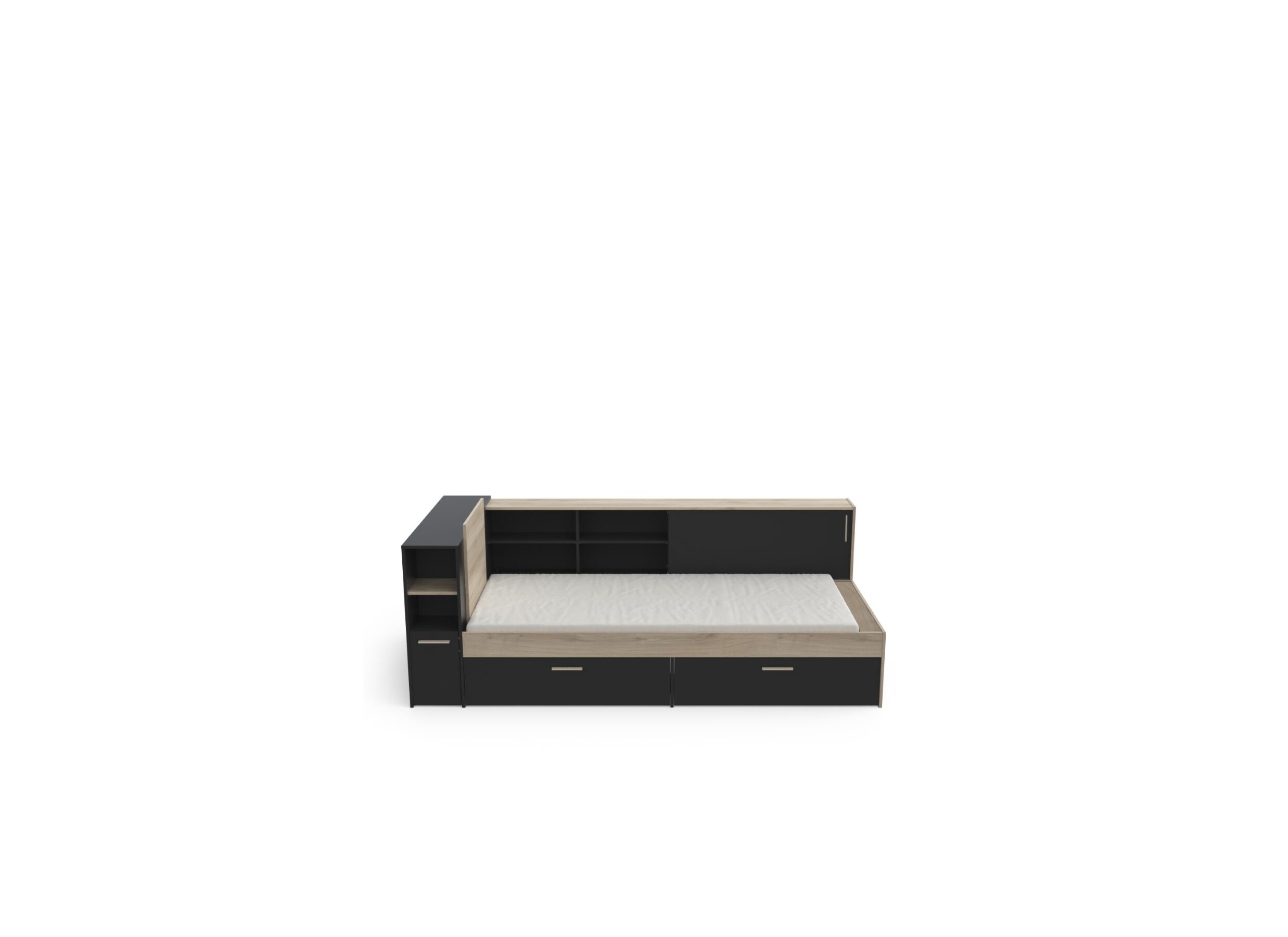 Lit Life 90x190/200cm avec rangement