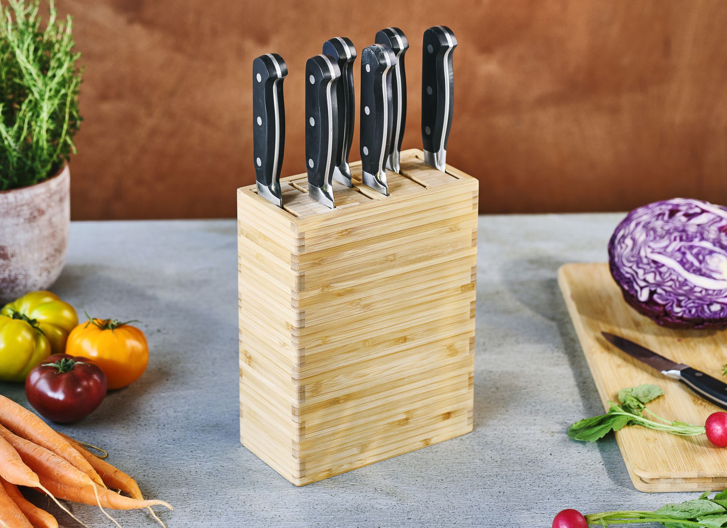 Sfeerfoto - Messenblok Delish Chef modulaire indeling