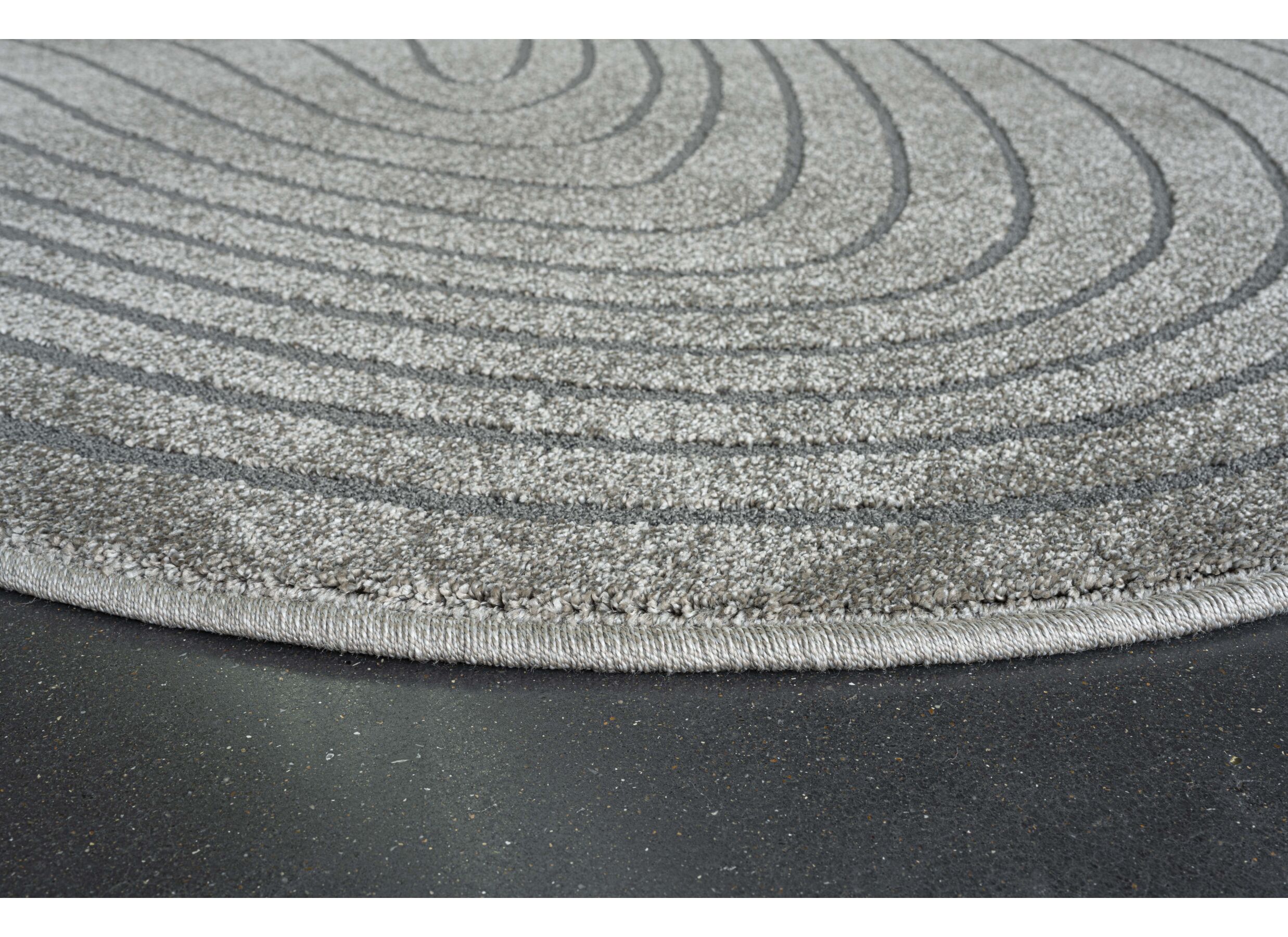 Detail - Tapis Trevos 200x290cm - polyester - gris