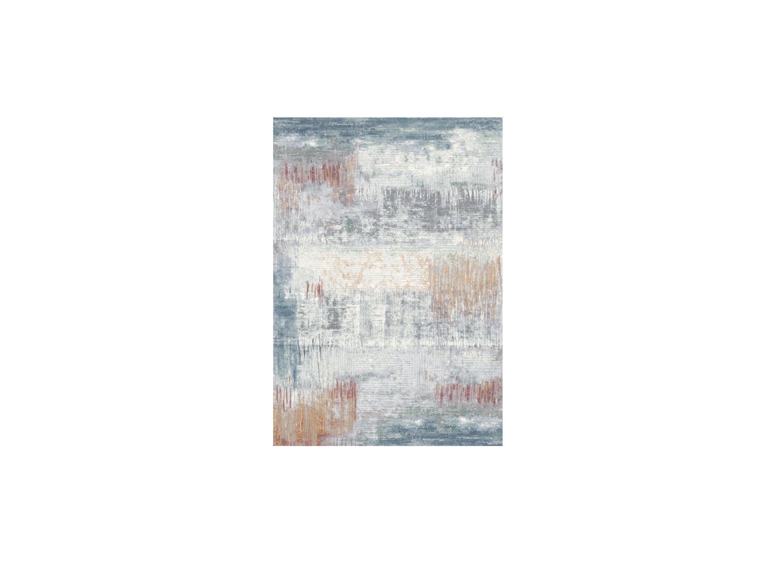 Tapis Aspero 160x230cm poils courts multicolore - Tapis Aspero 160x230cm - polyester - multicolore