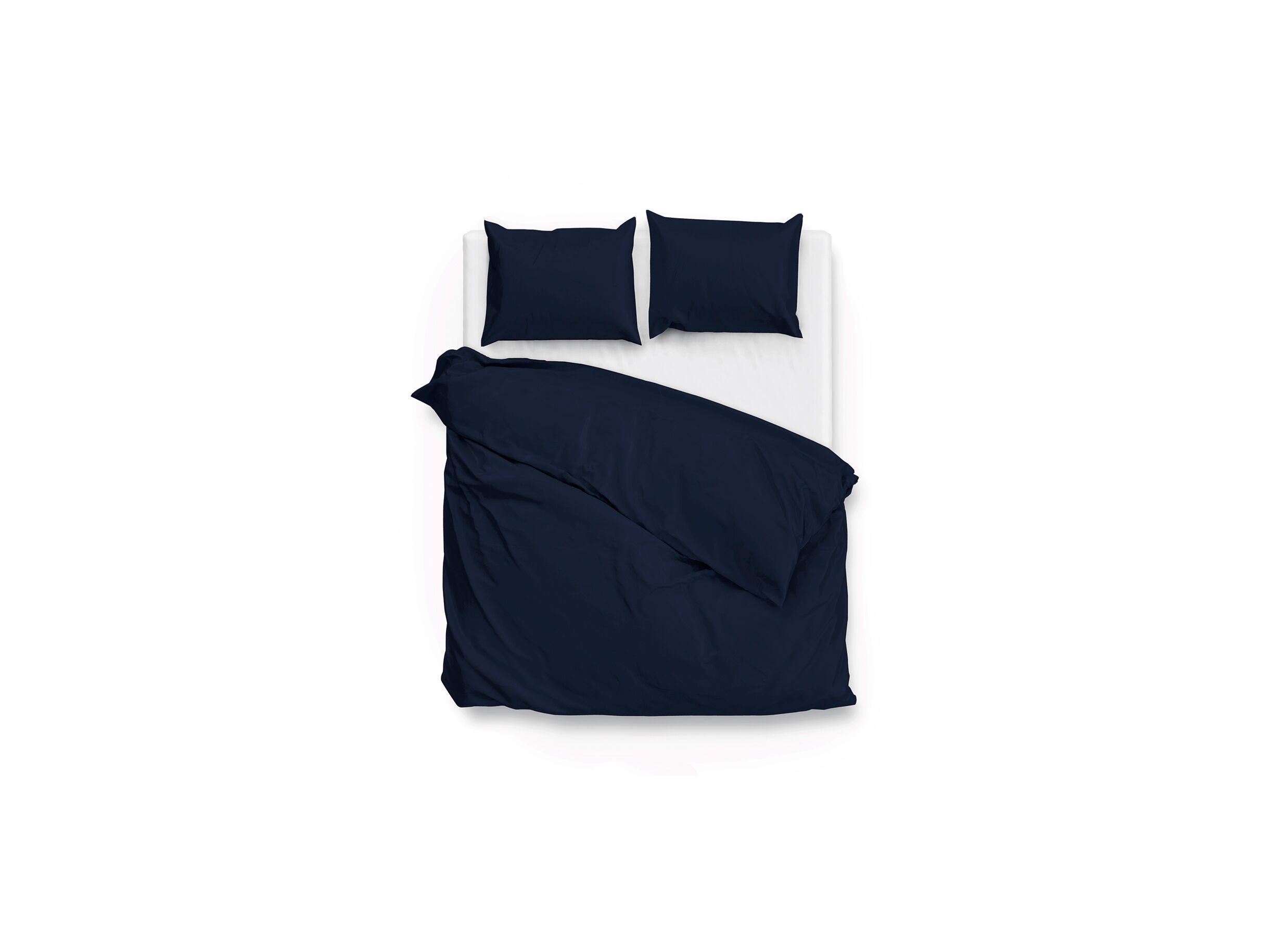 Housse de couette 240x220cm coton satin - Housse de couette 240x220cm coton satin