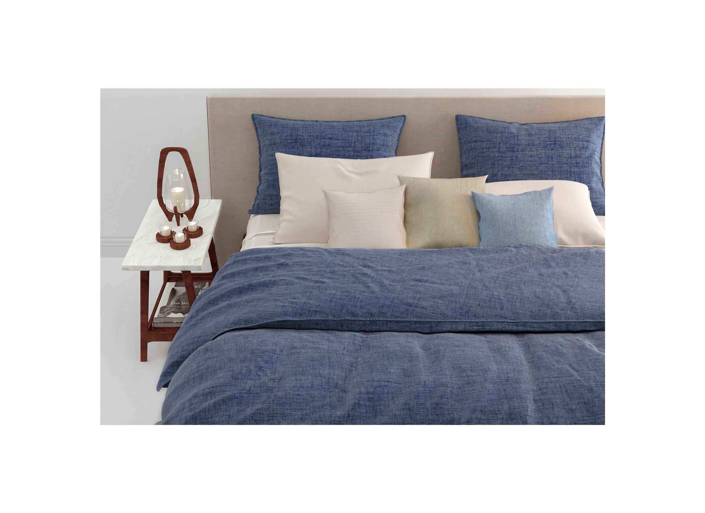 Foto ambiance - Housse de couette 240x220cm coton