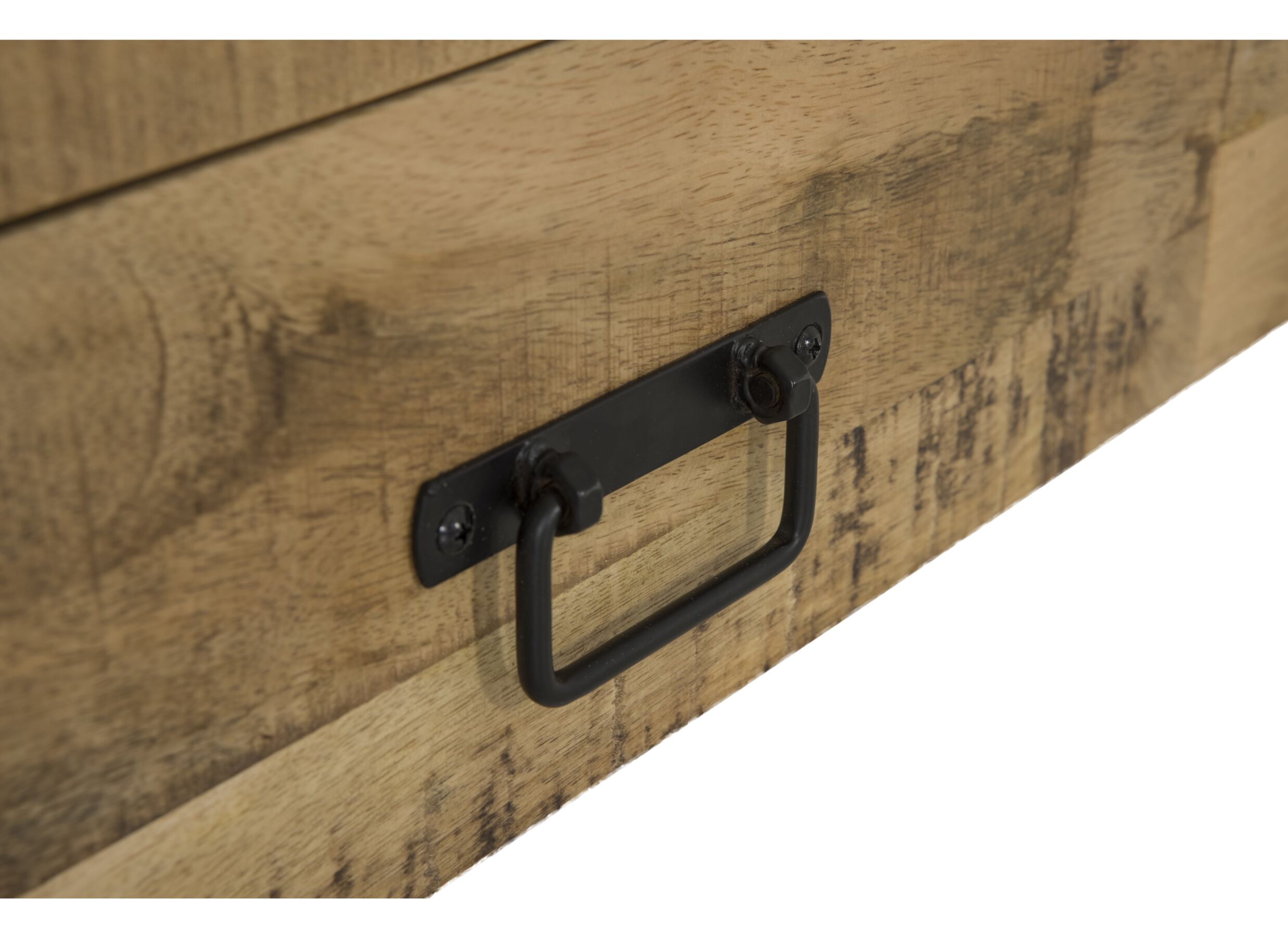 Detailfoto - Tv-meubel Sanguine 150cm - mango massief - natuur