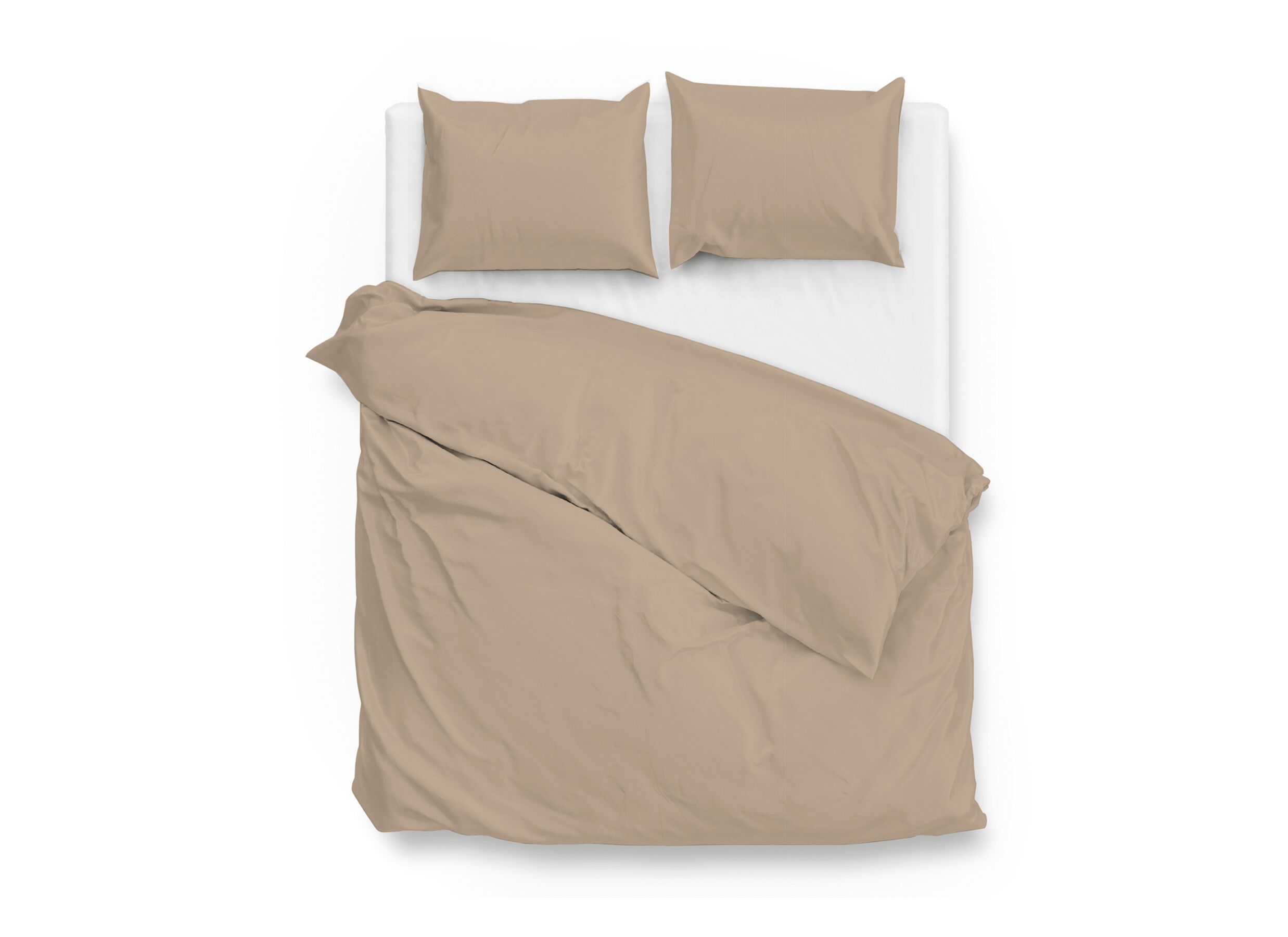 Housse de couette 200x220cm coton satin - Housse de couette 200x220cm coton satin
