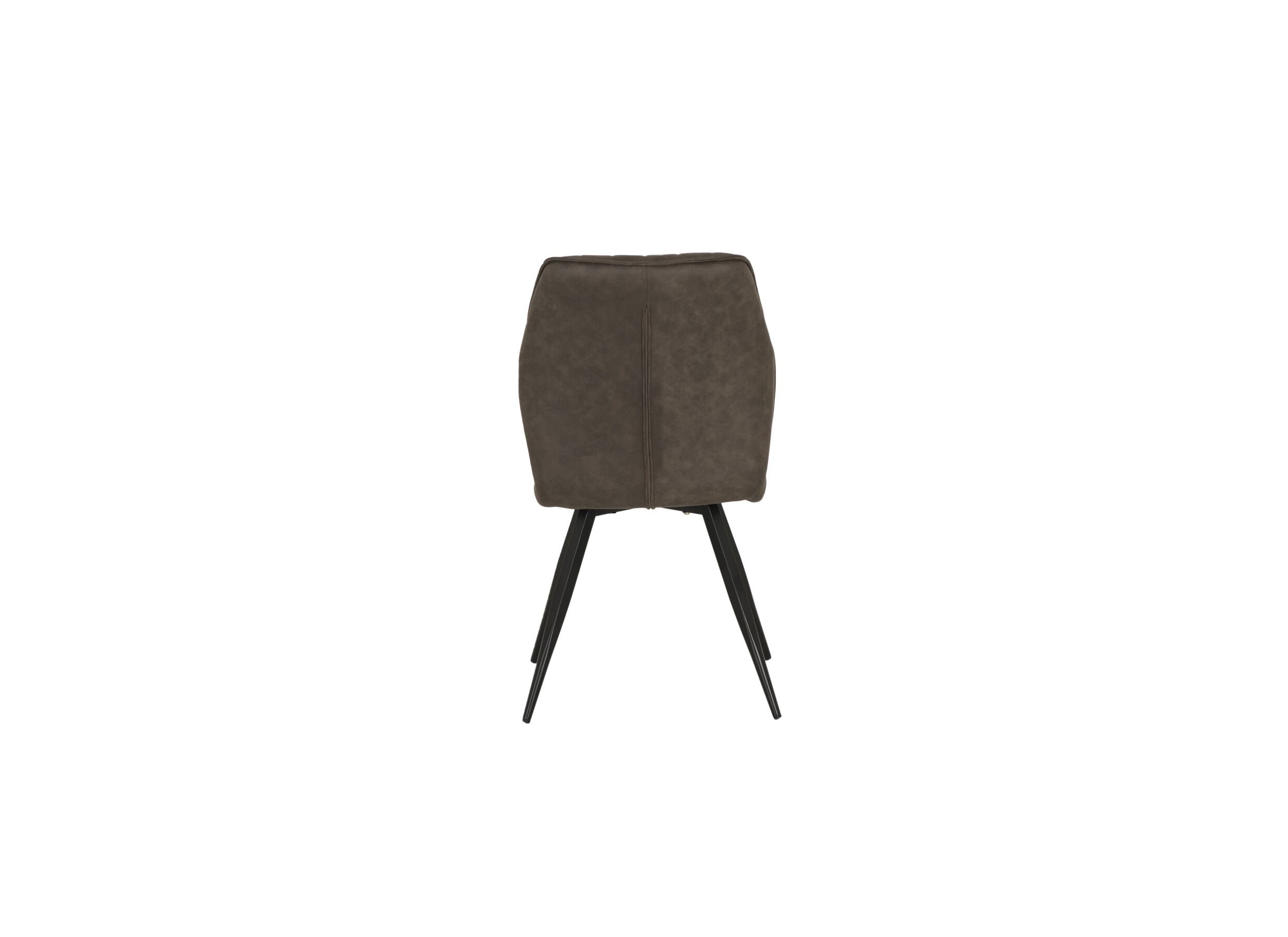 Overzichtsfoto - Stoel 47x42x92cm - fluweel - bruin