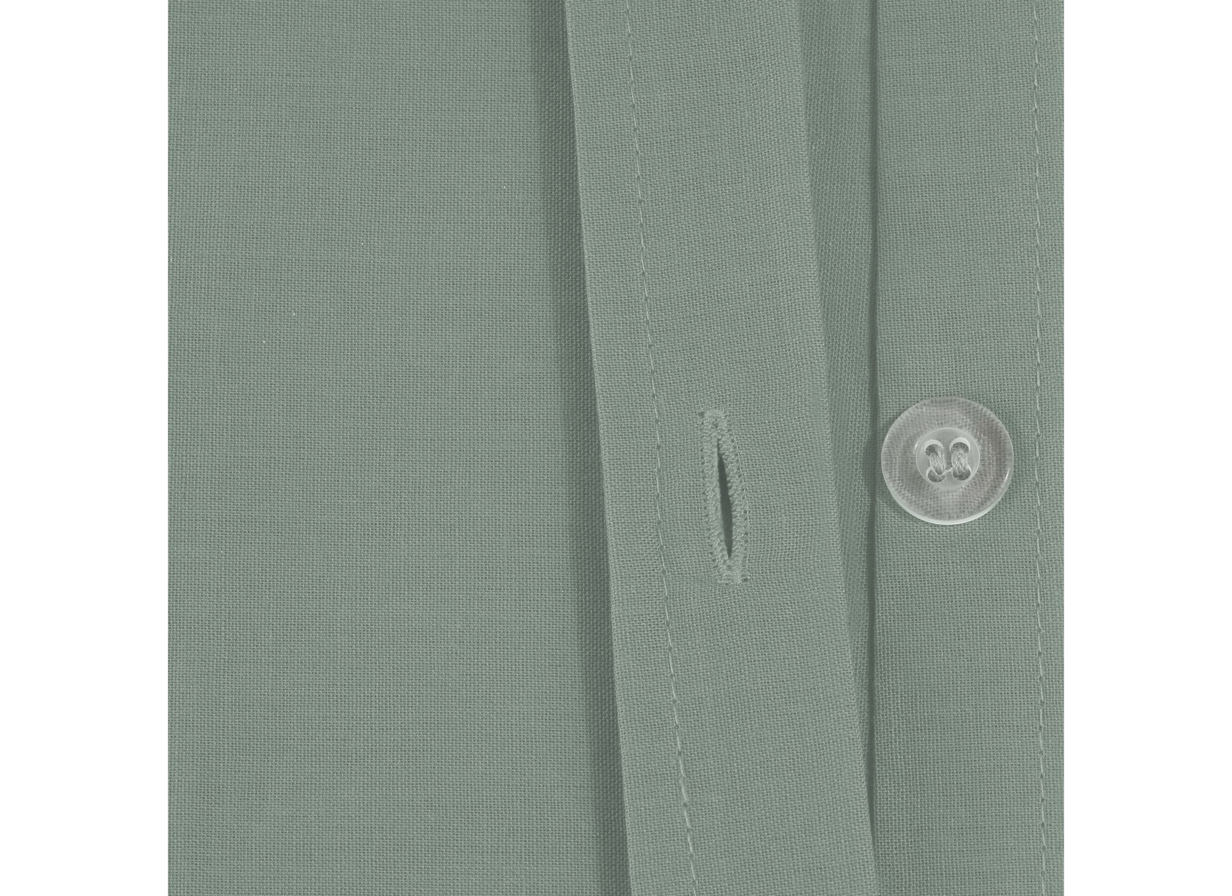 Detailfoto - Dekbedovertrek 240x220cm - katoen - celadon excl. kussenslopen