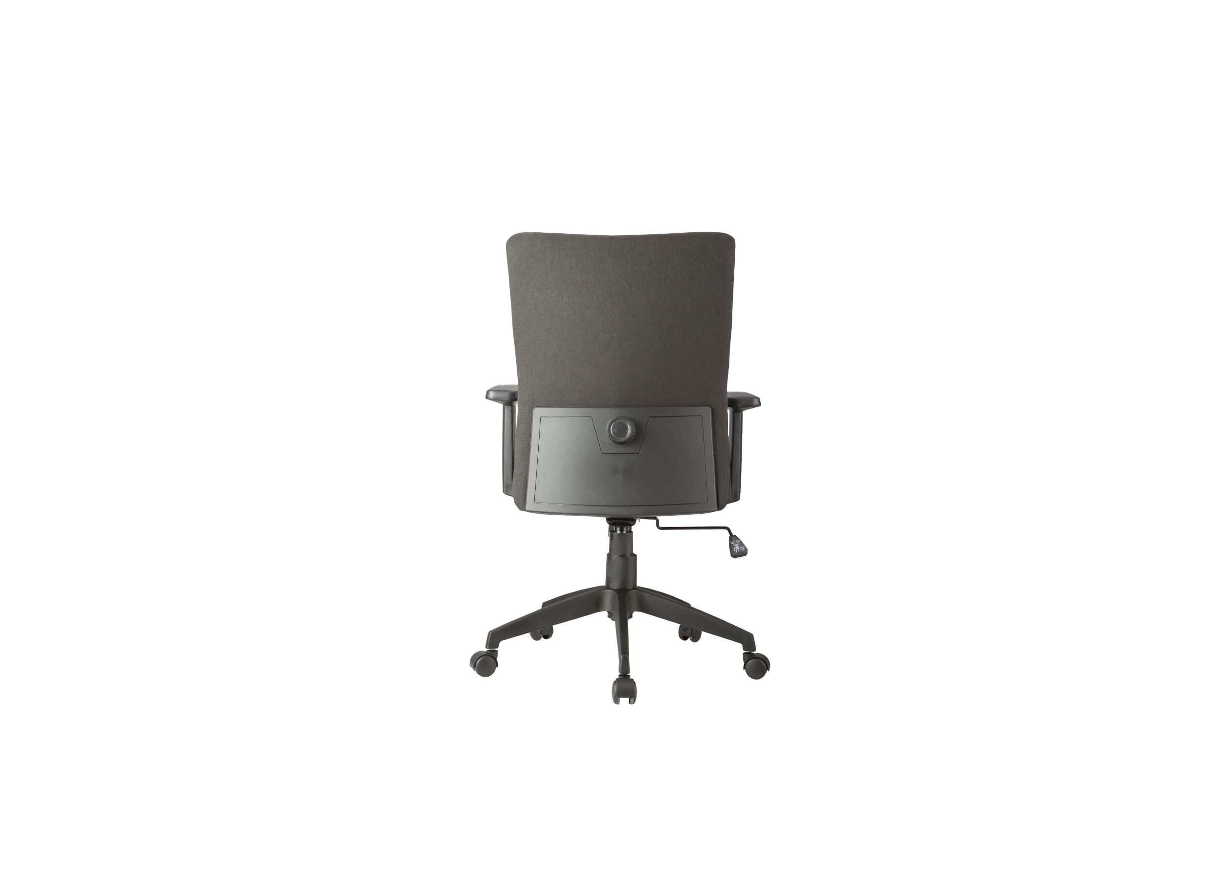 Chaise de bureau Sean 60x56,5x94cm - tissu - gris foncé