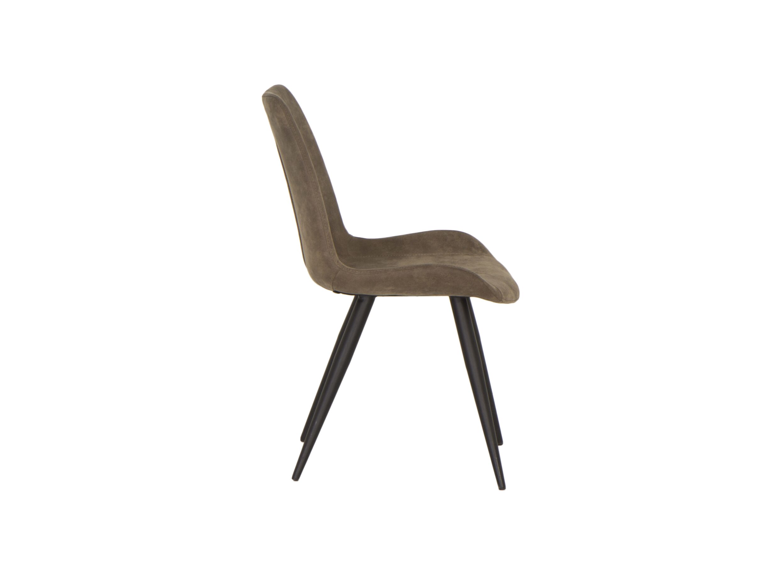 Chaise Fuel 52x60x85,5cm - acier - marron