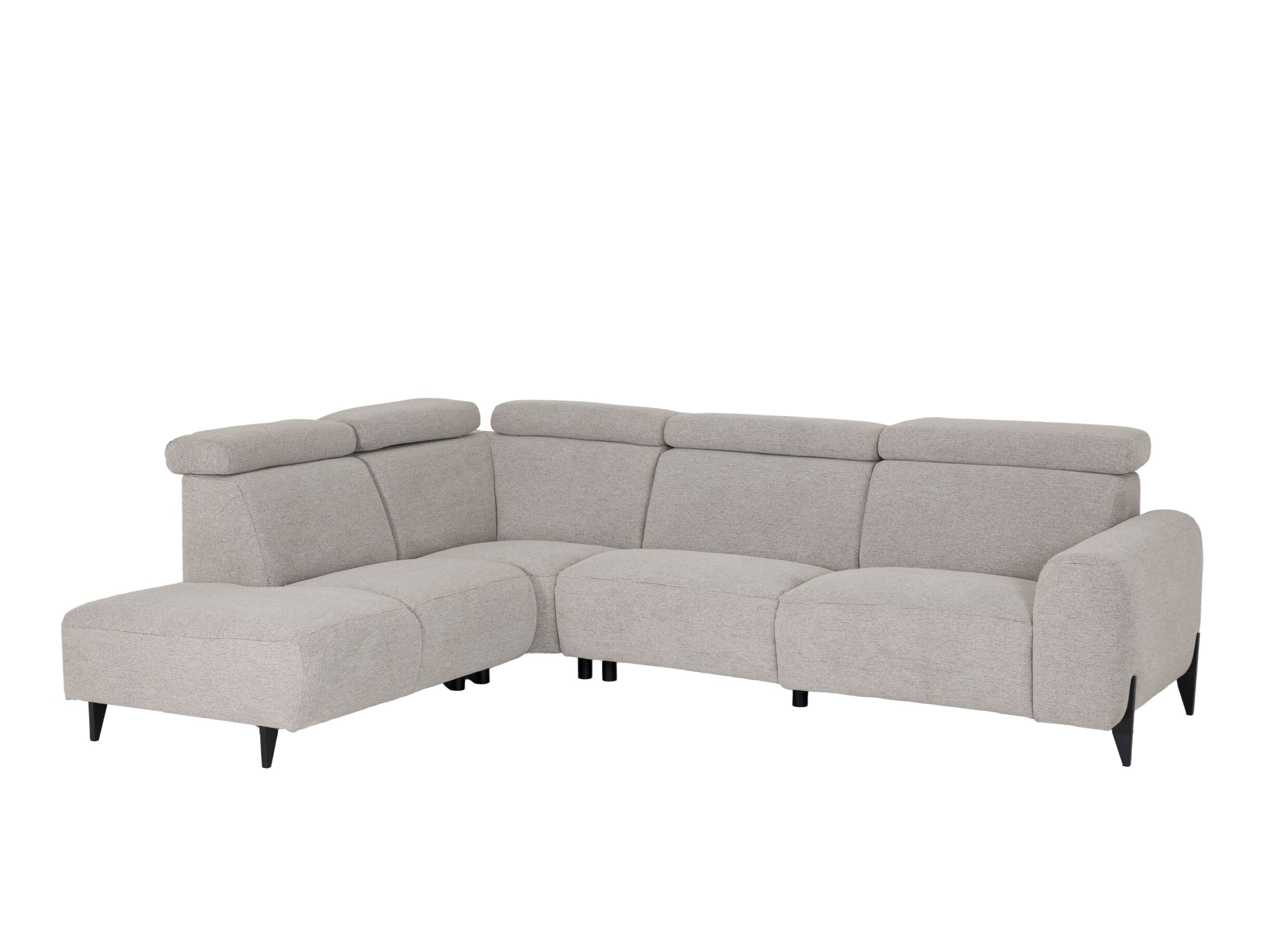 Hoeksalon Culebra 291x231cm - stof - beige - Canapé d'angle Culebra 291x231cm - tissu - beige