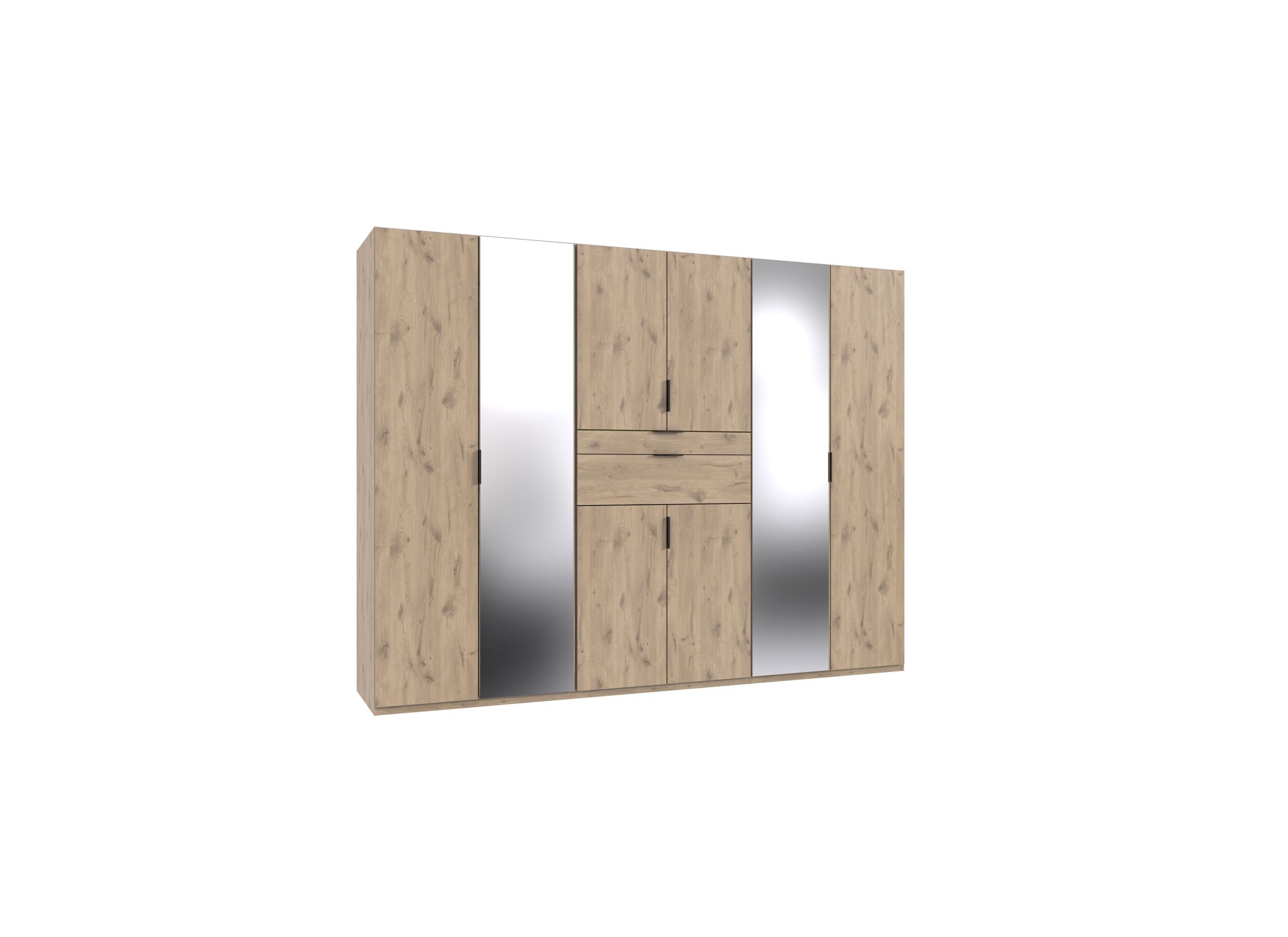 Hoofdfoto - Kleerkast Moldau 270cm - decor - viking oak
