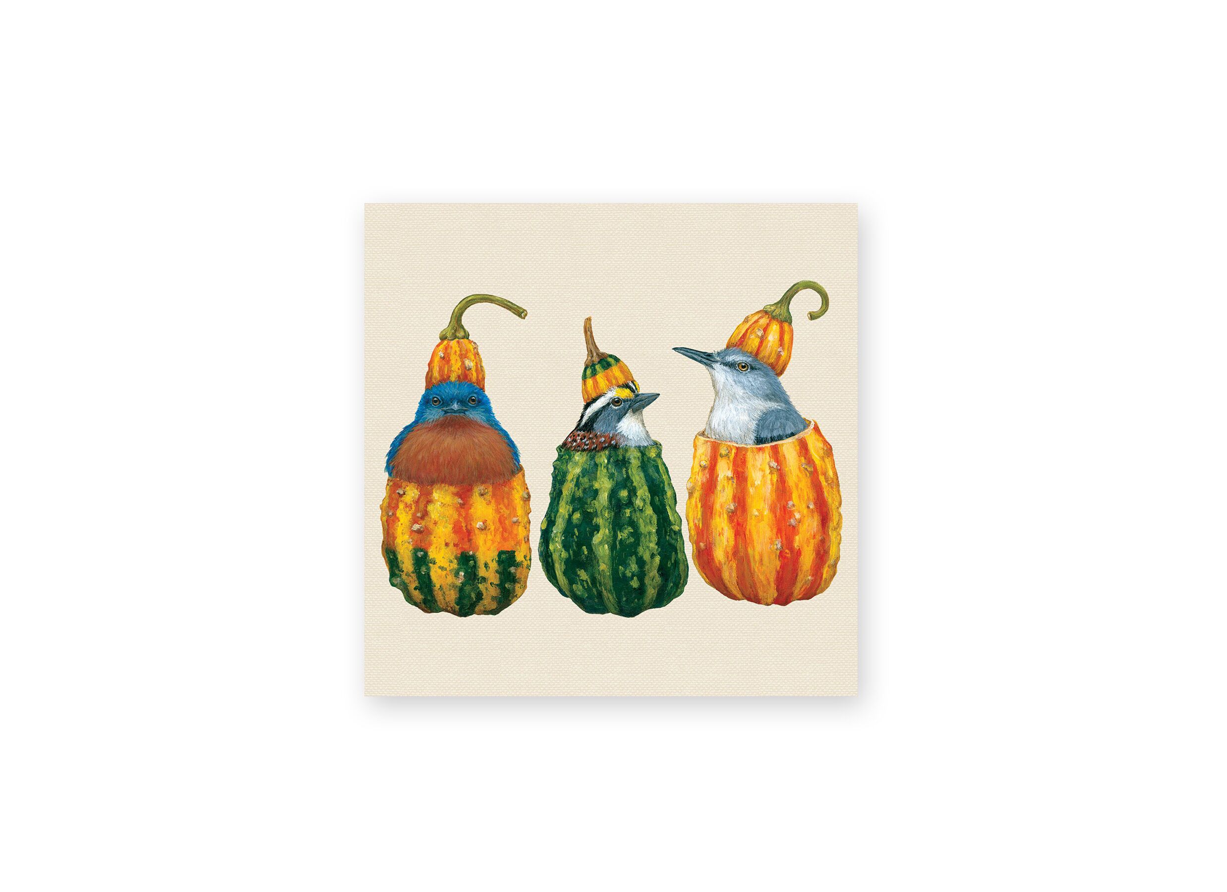 Serviette Out Of My Gourd 33x33cm multicolor 20 pièces - Serviette Out Of My Gourd 33x33cm multicolor 20 pièces