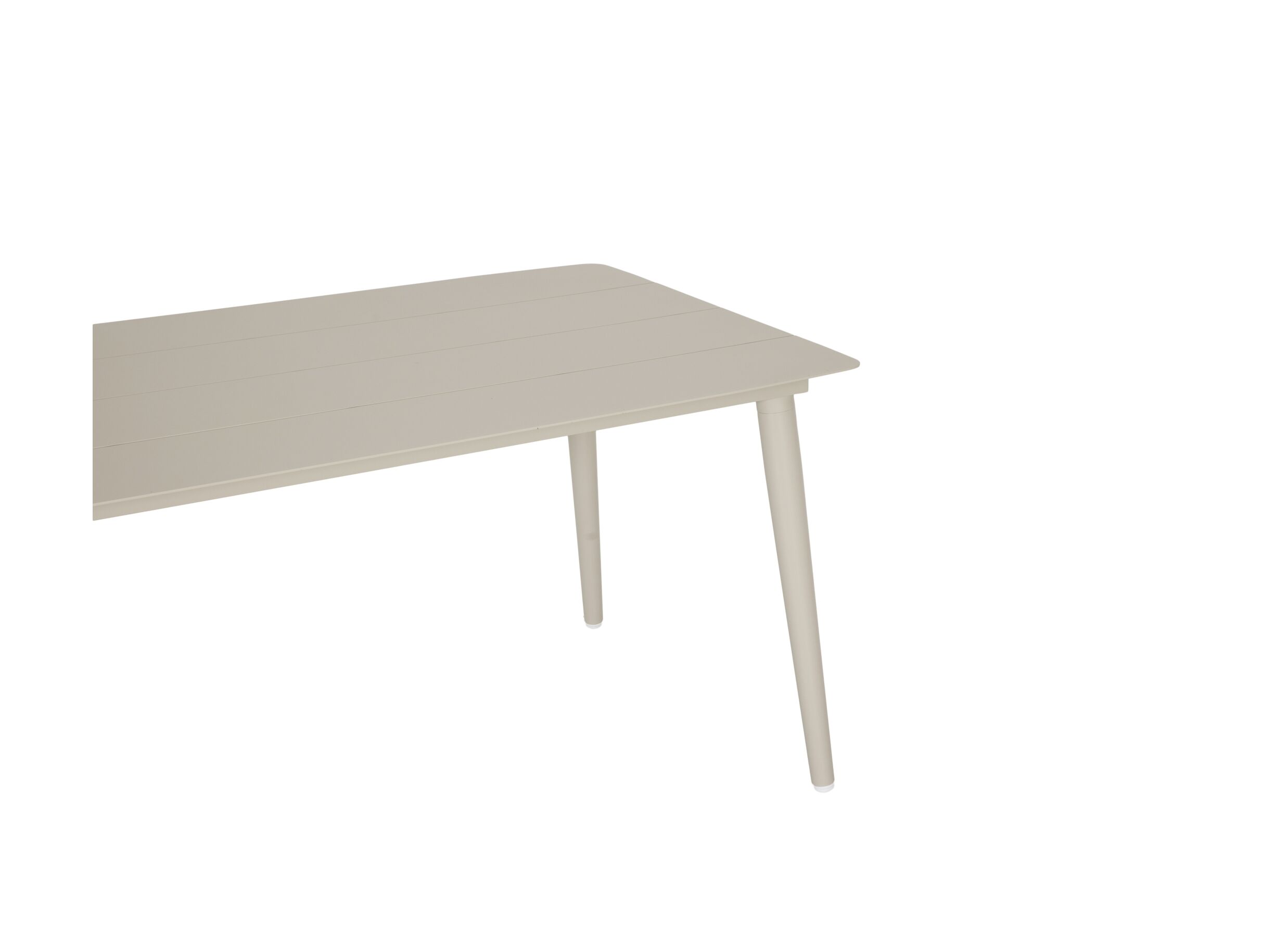 Detail - Table de jardin Montana 180x90cm - aluminium - greige