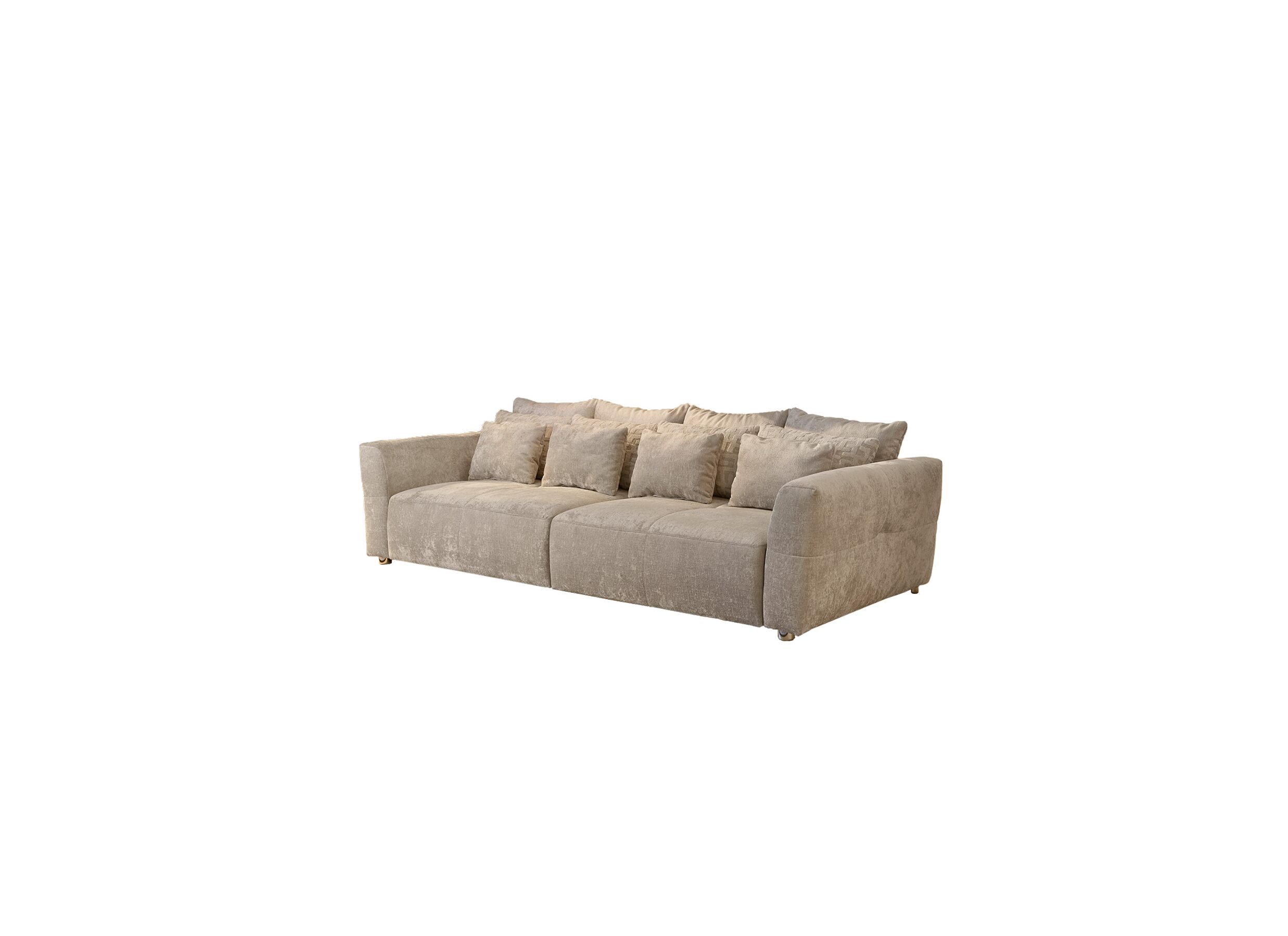 Canapé Gulliver 4 places tissu beige - Canapé Gulliver 4 places - tissu - beige