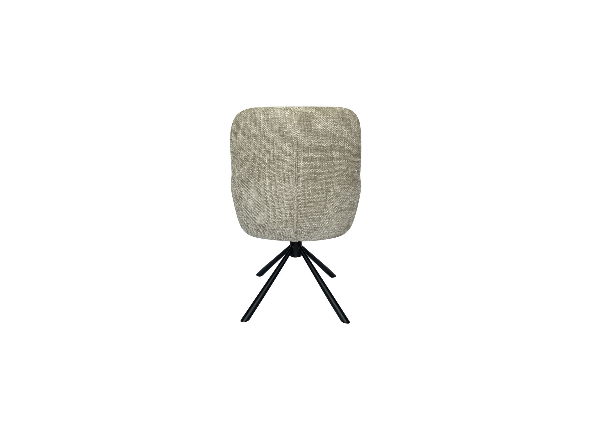 Draaistoel Jump 47x60x88cm - stof - lichtgrijs