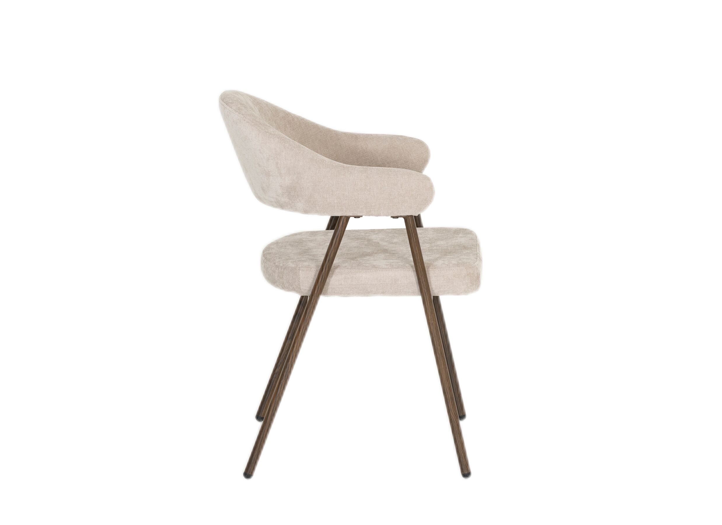 Aperçu - Chaise Loge 55x49x80cm - tissu - greige