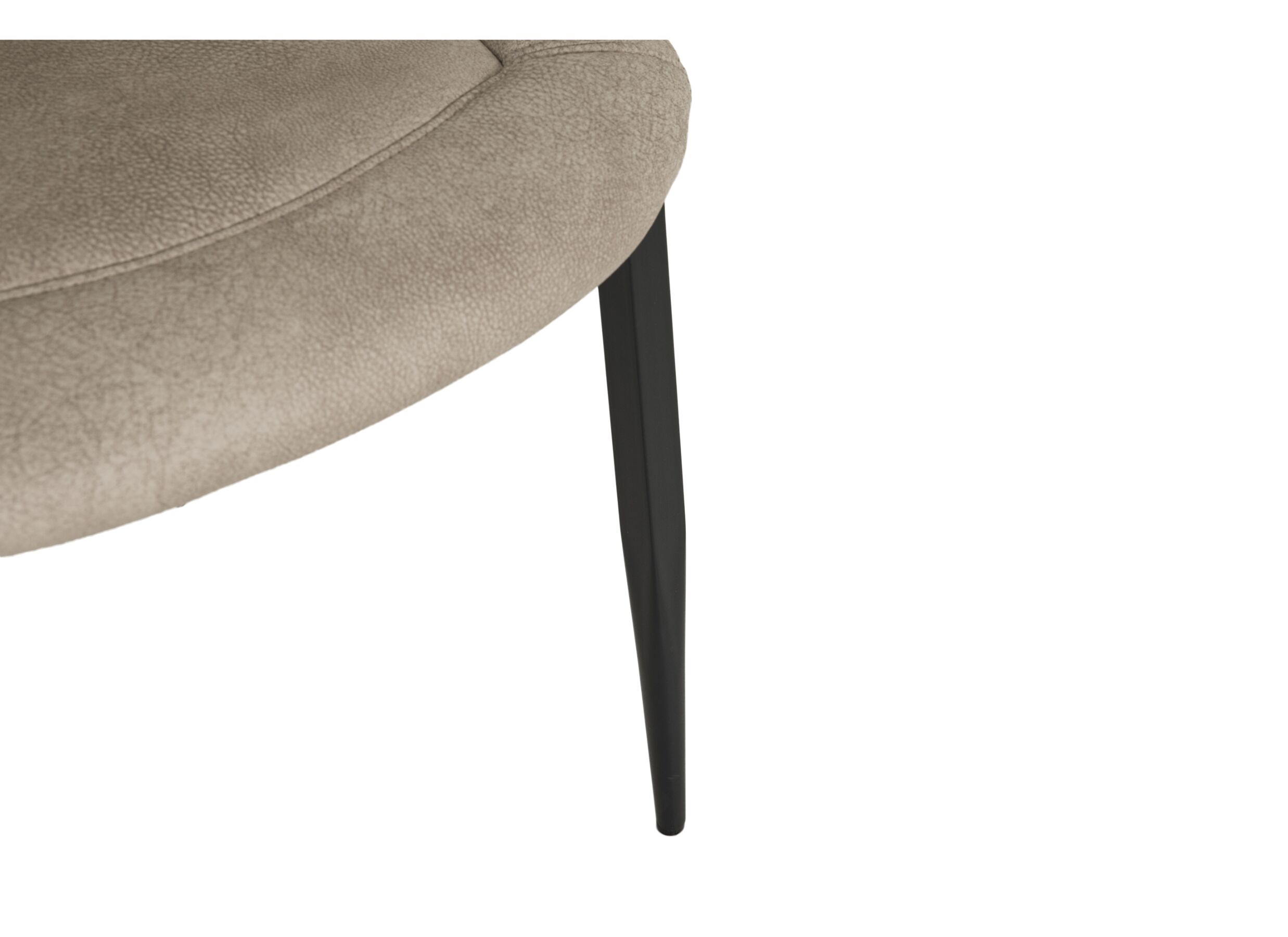 Detailfoto - Stoel ST2408 52x61x84cm - stof - zand
