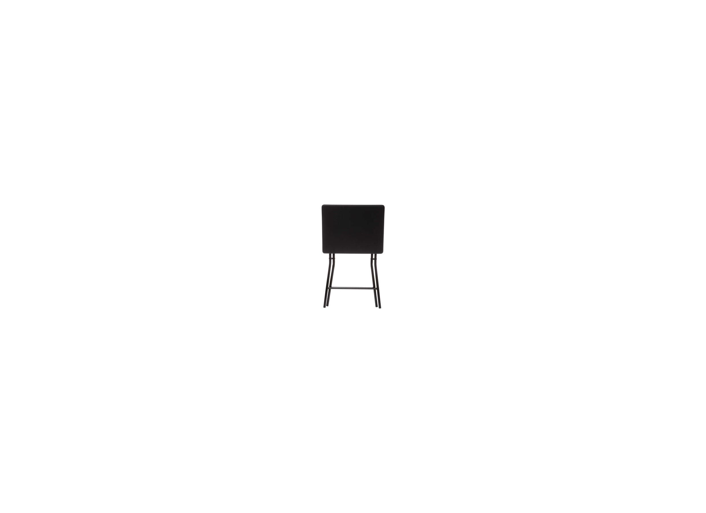 Bartafel Plooibaar 60x60cm - MDF - zwart