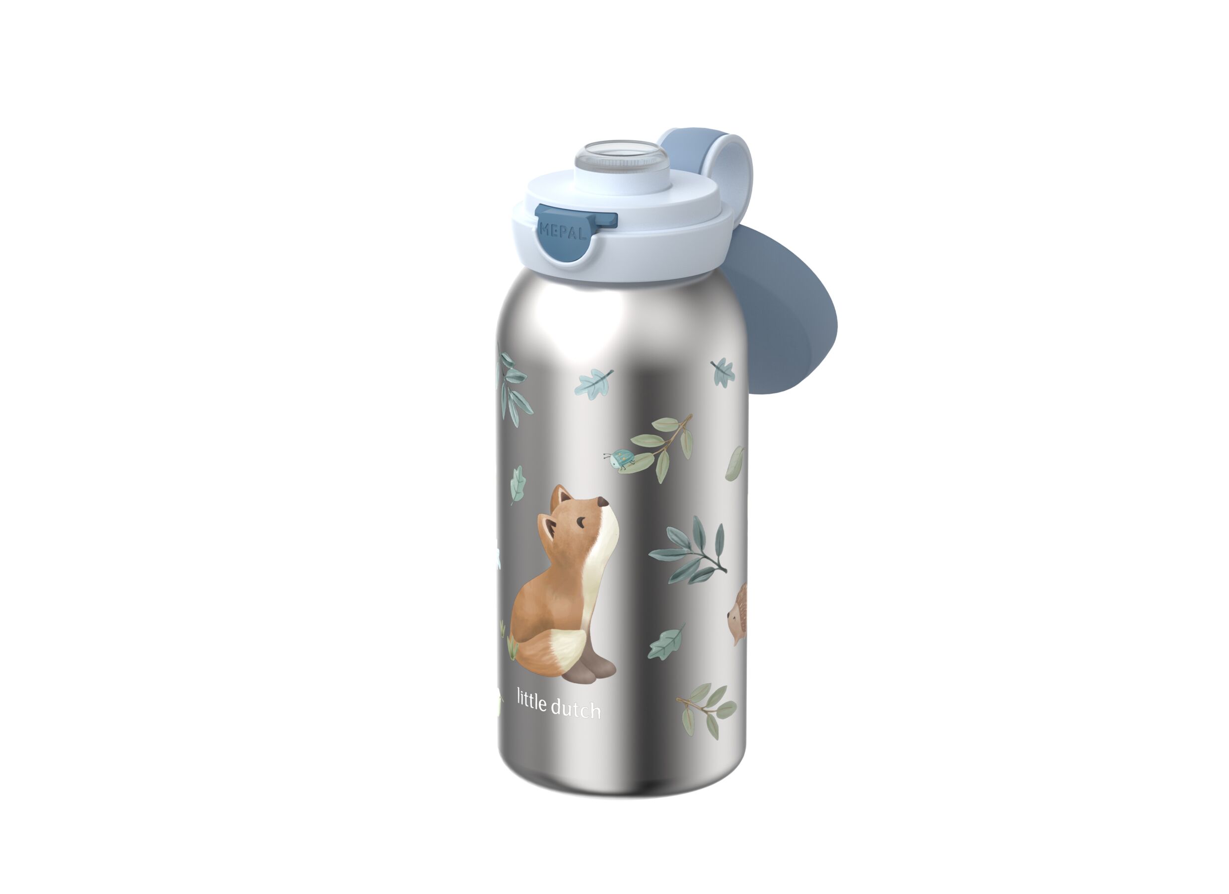 Aperçu - Bouteille isotherme Campus Flipdop Forest Friends 500ml - acier inoxydable - multicolore