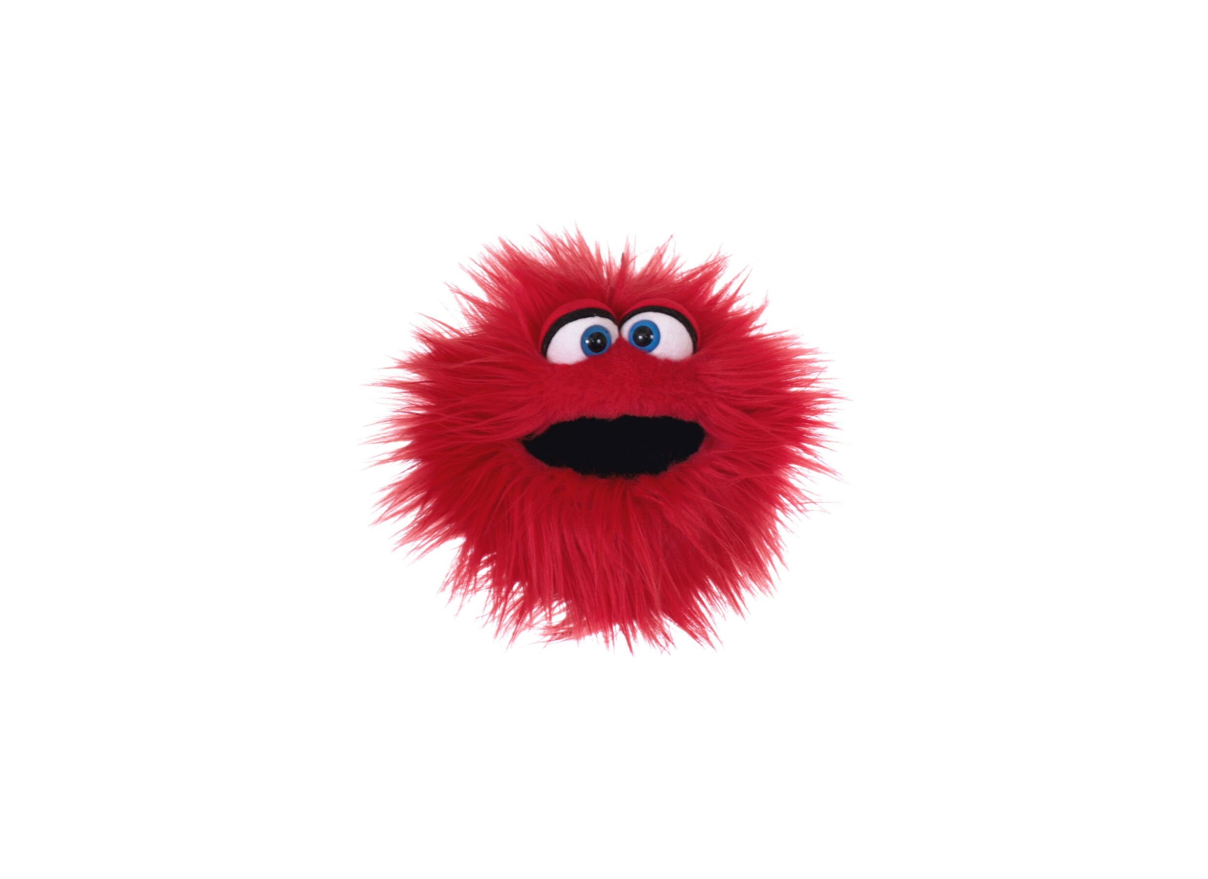 Handpop Twaddle H20cm - polyester - rood - Marionnette à main Twaddle H20cm - polyester - rouge
