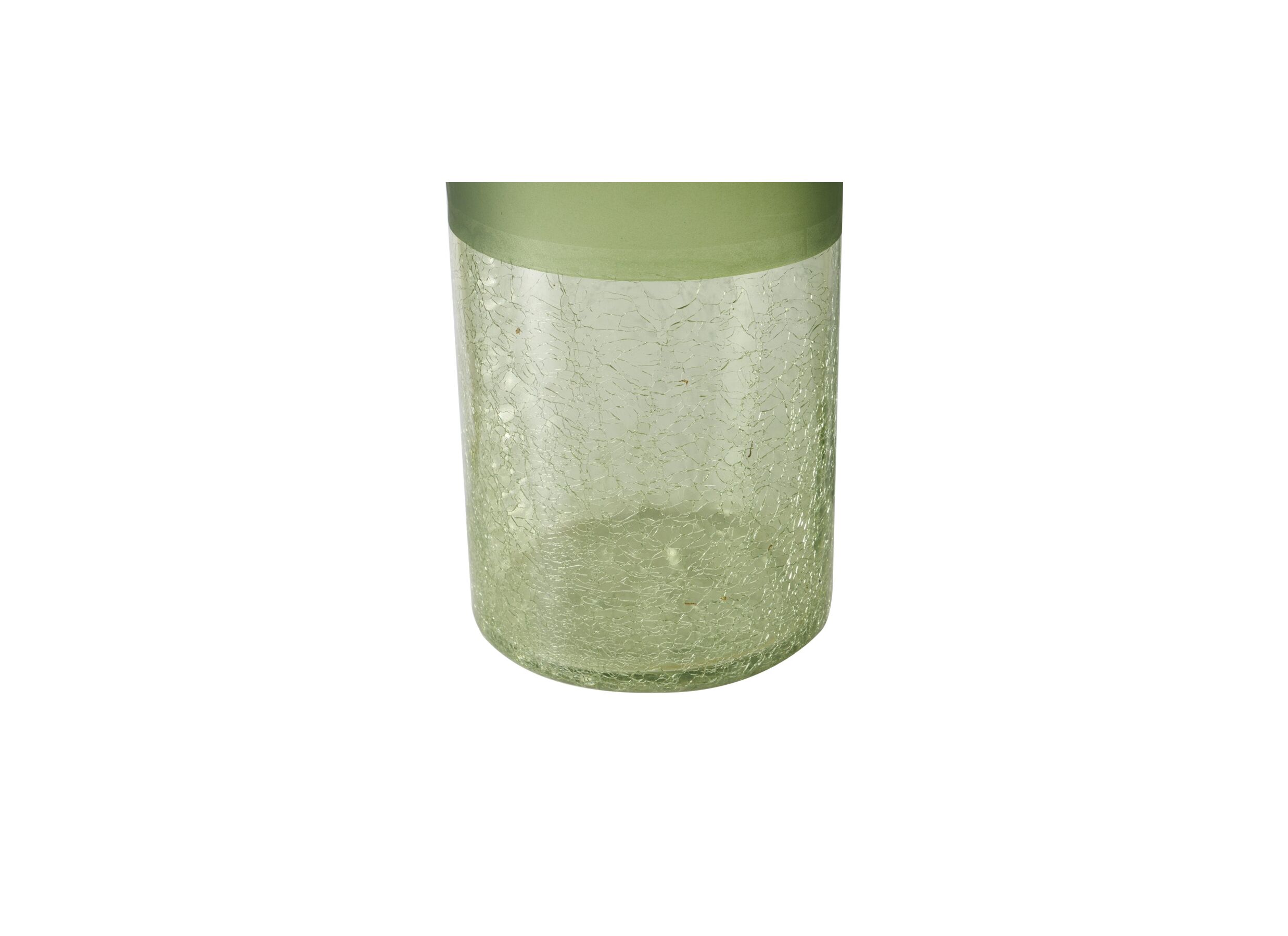 Detailfoto - Vaas Meredith H30cm - glas - groen