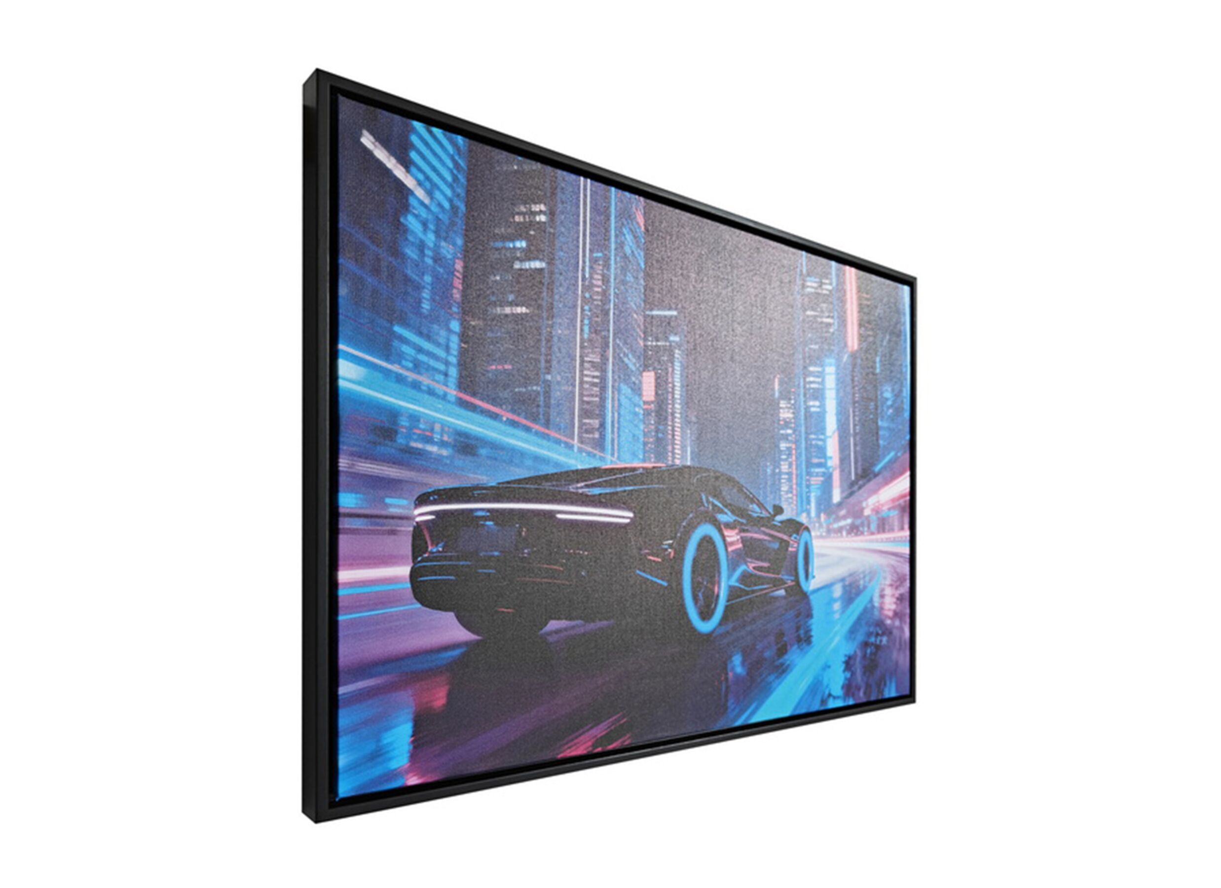 Overzichtsfoto - Print op canvas Fast Car 60x45cm