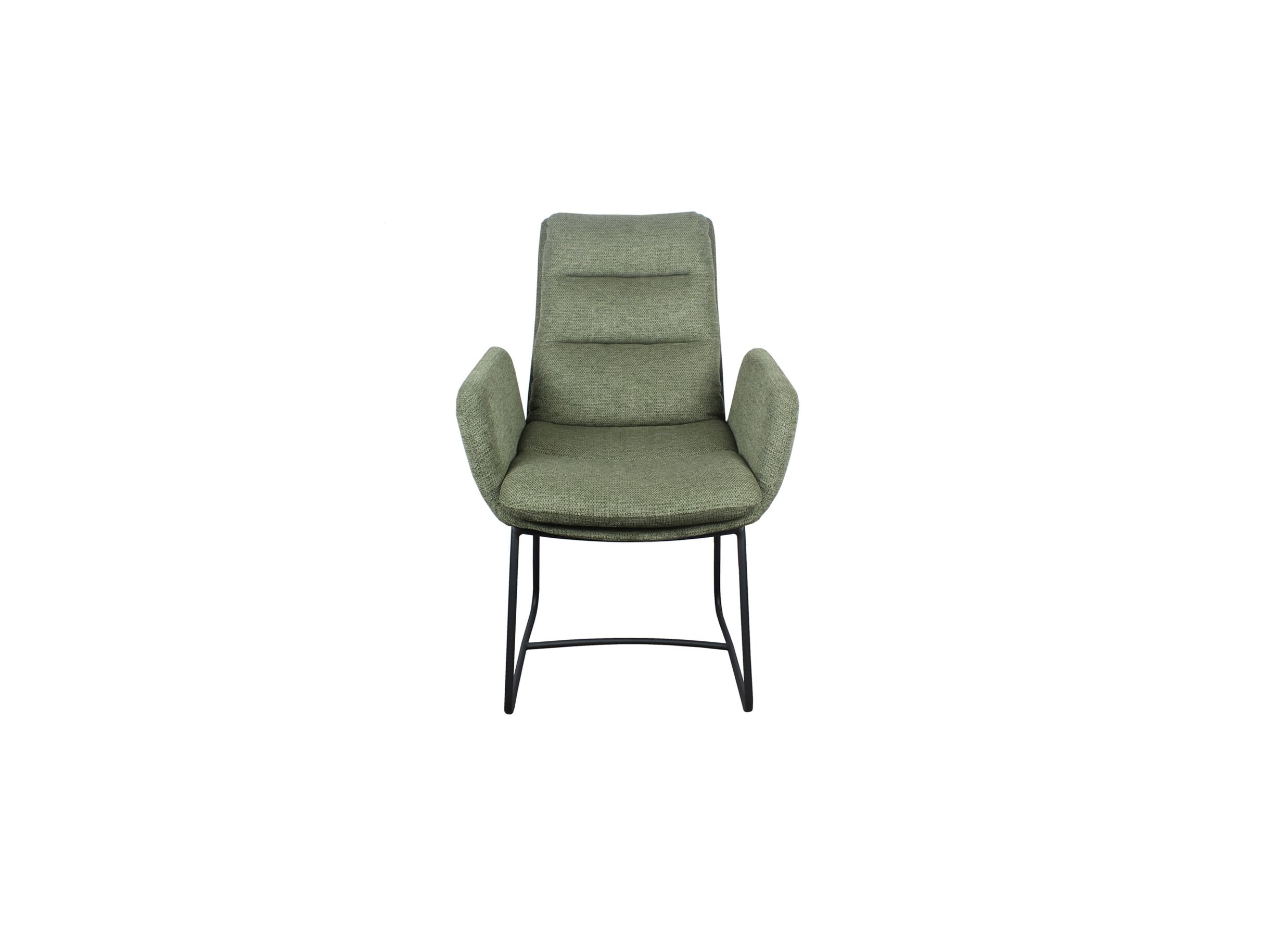 Stoel Crux 67x62x93cm - stof - groen