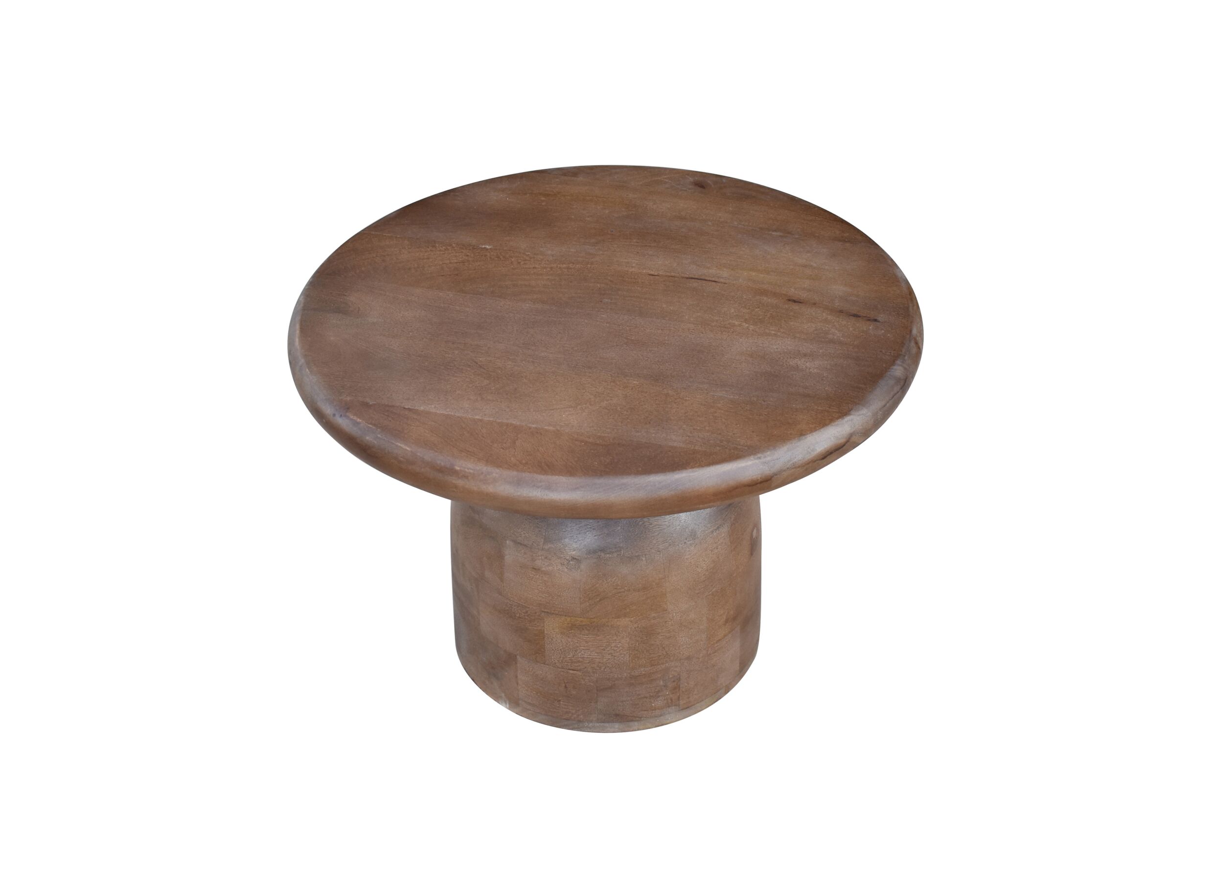 Aperçu - Table basse Mambo Ø60cm - mangue massif - brun