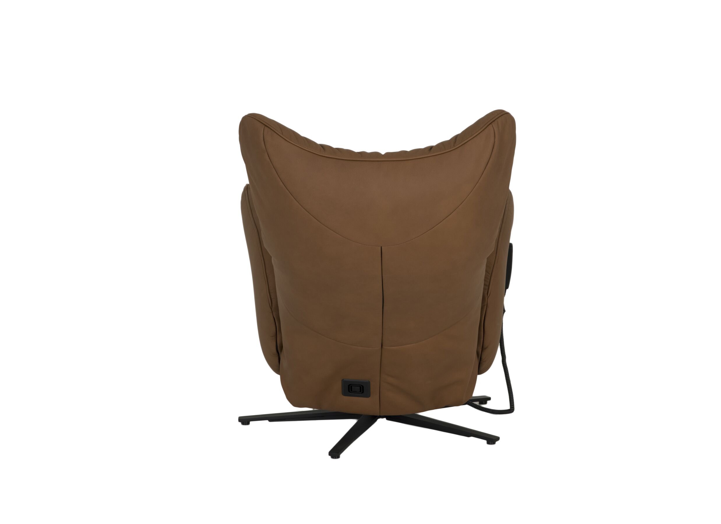 Aperçu - Fauteuil relax 7589.51V électrique - cuir - brun