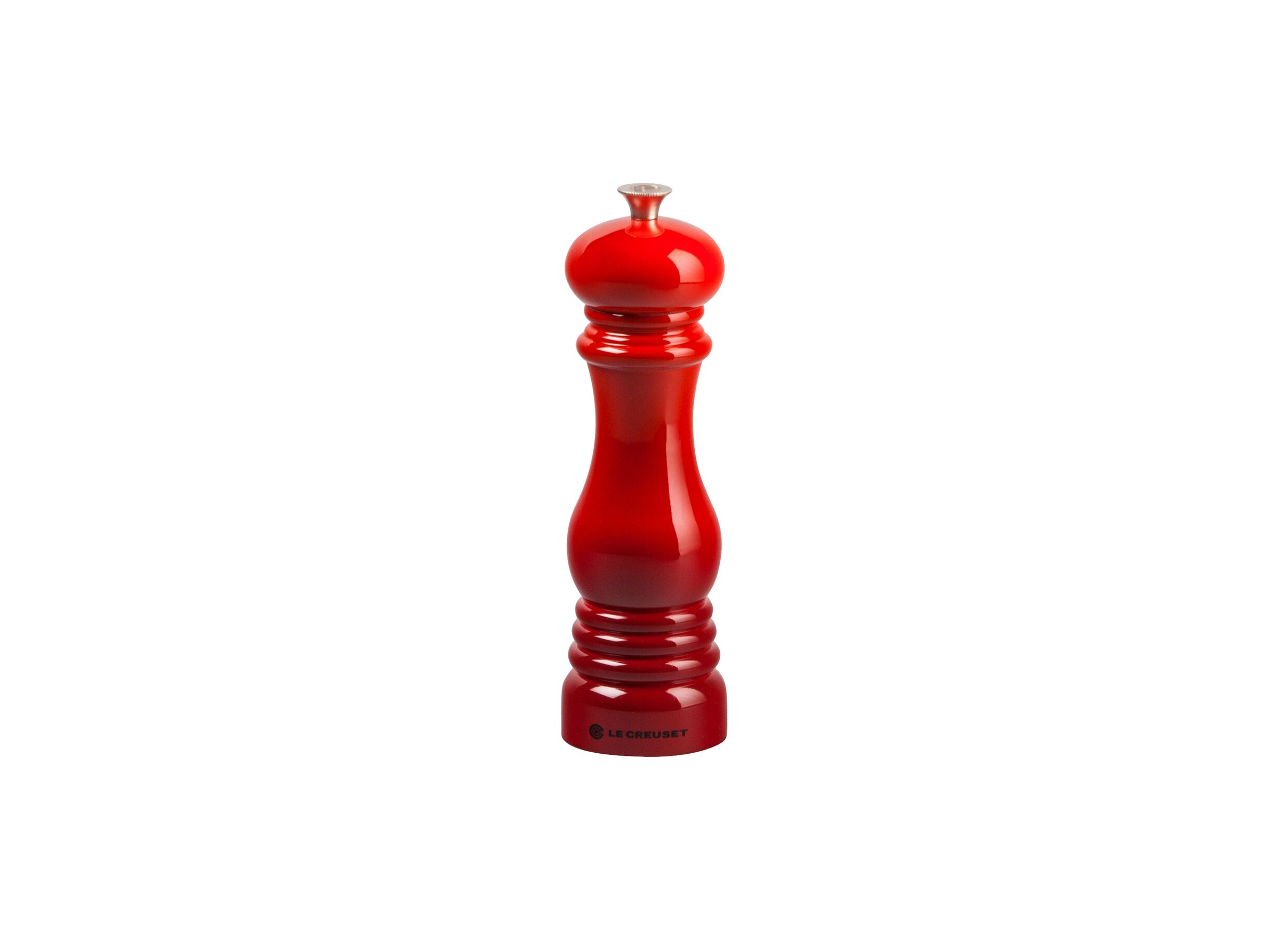 Moulin à sel Le Creuset H21cm rouge cerise - Moulin à sel Le Creuset H21cm rouge cerise