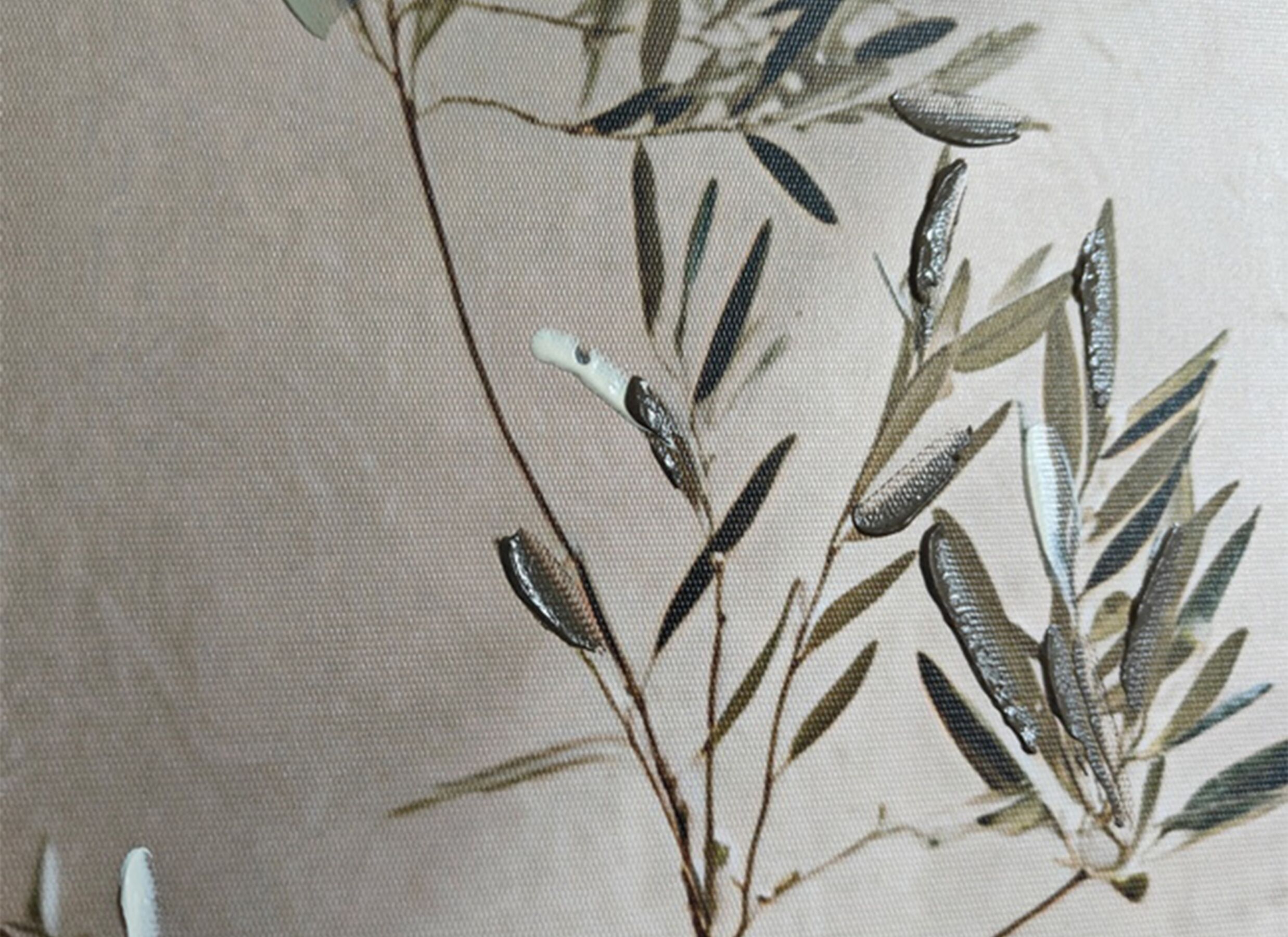 Detailfoto - Print op canvas Branch 50x70cm
