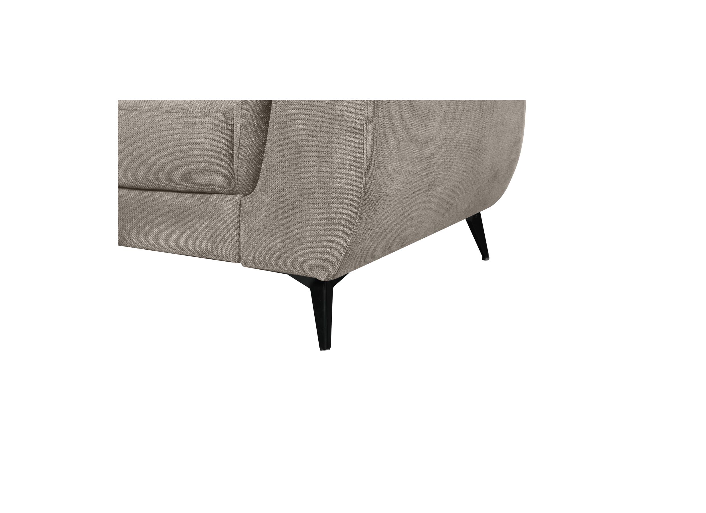 Hoeksalon Condor stof champagne