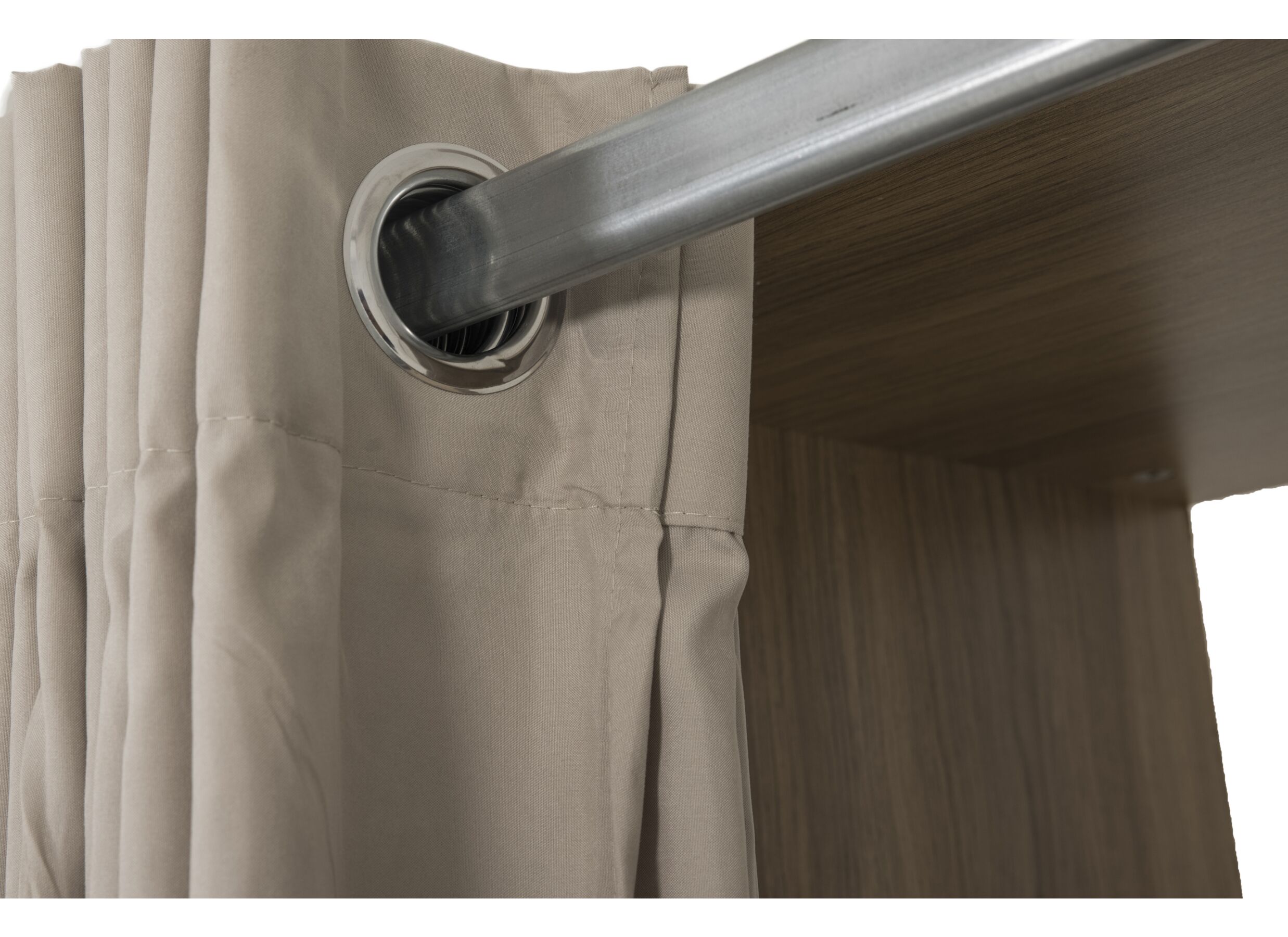 Detailfoto - Kledingkast Gala 160x40x203cm - decor - bruin