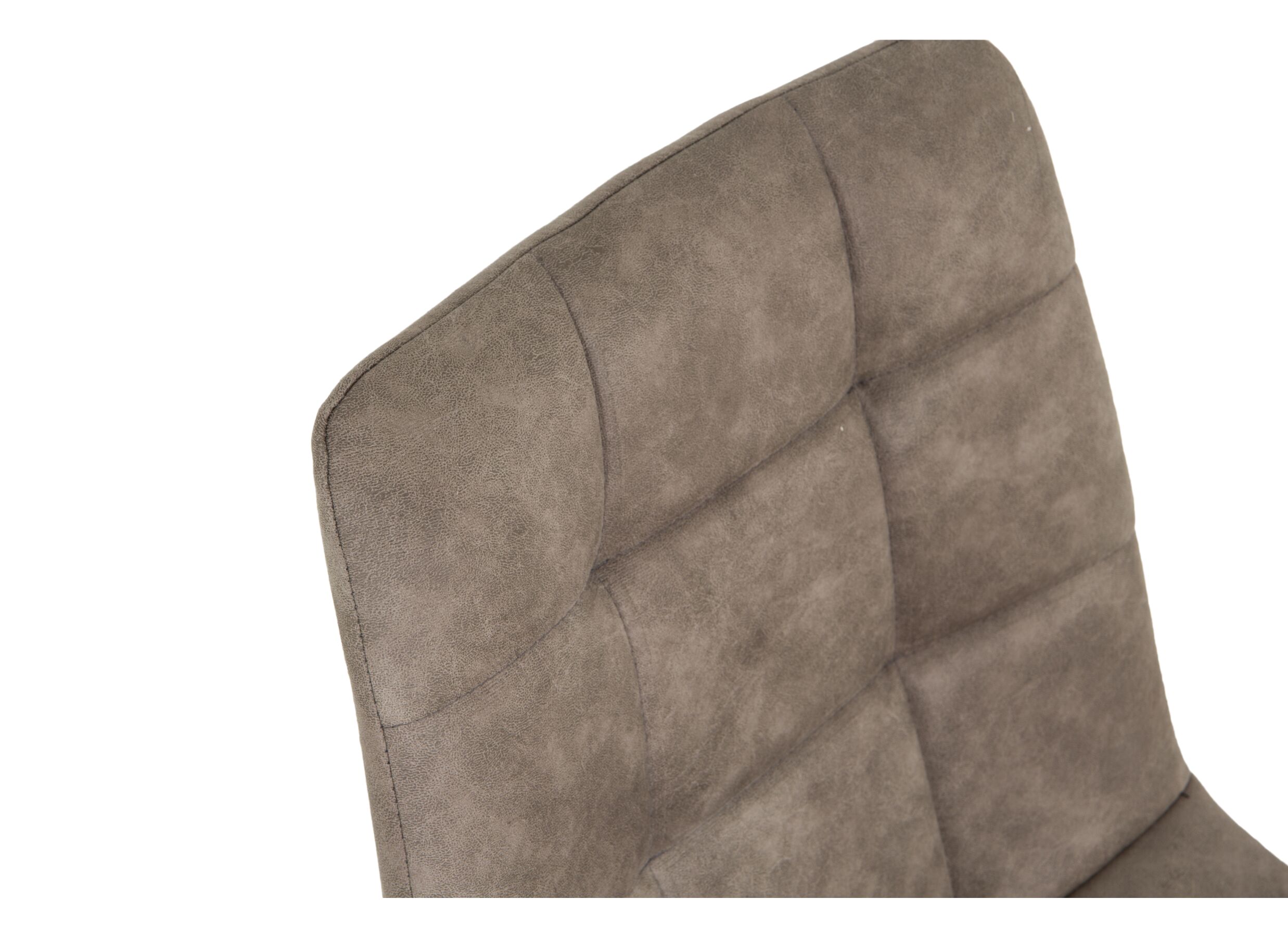 Detail - Chaise Churchill 46x54,5x85cm - métal/tissu - taupe