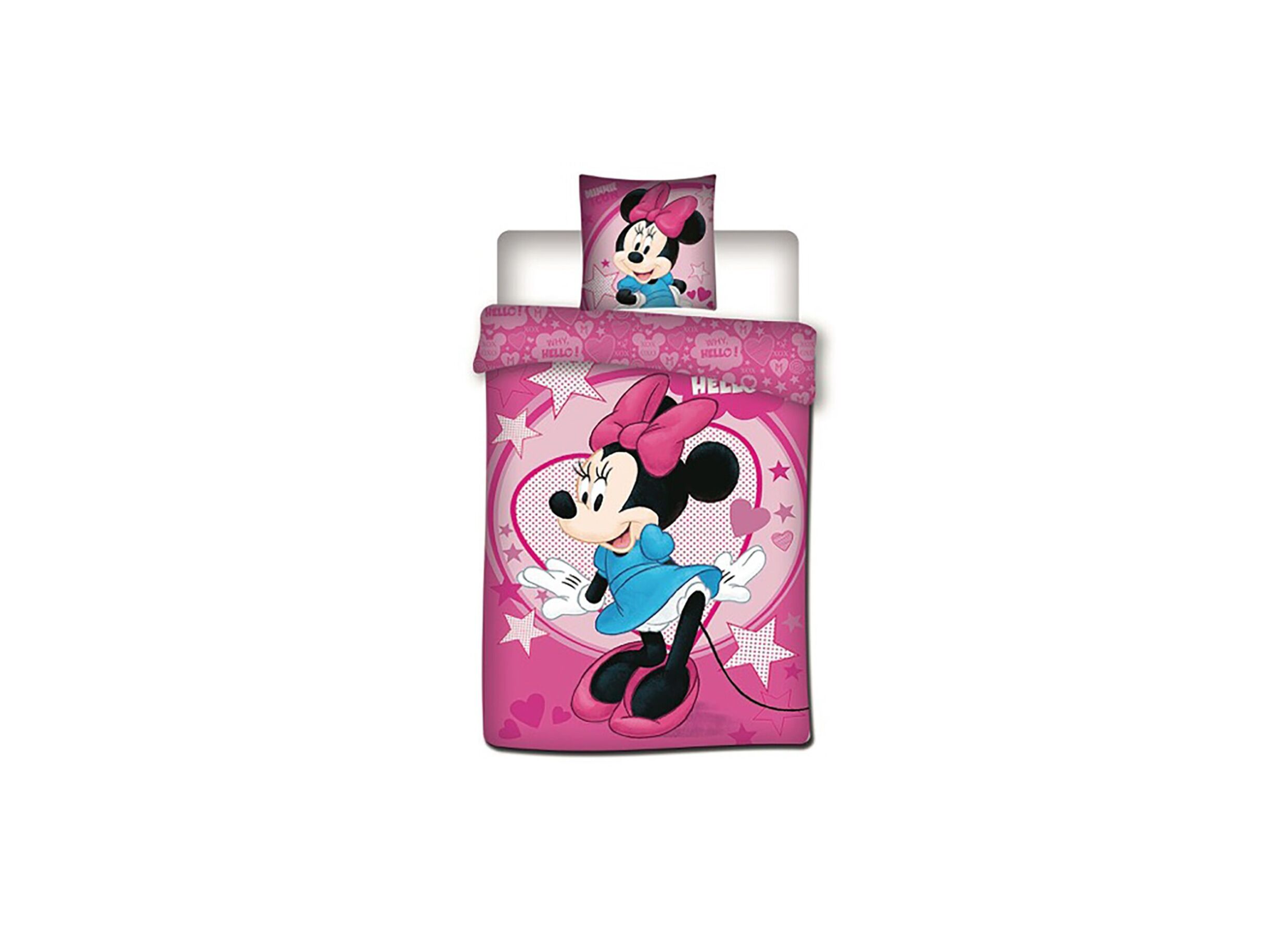 Dekbedovertrek Minnie 140x200cm microvezel