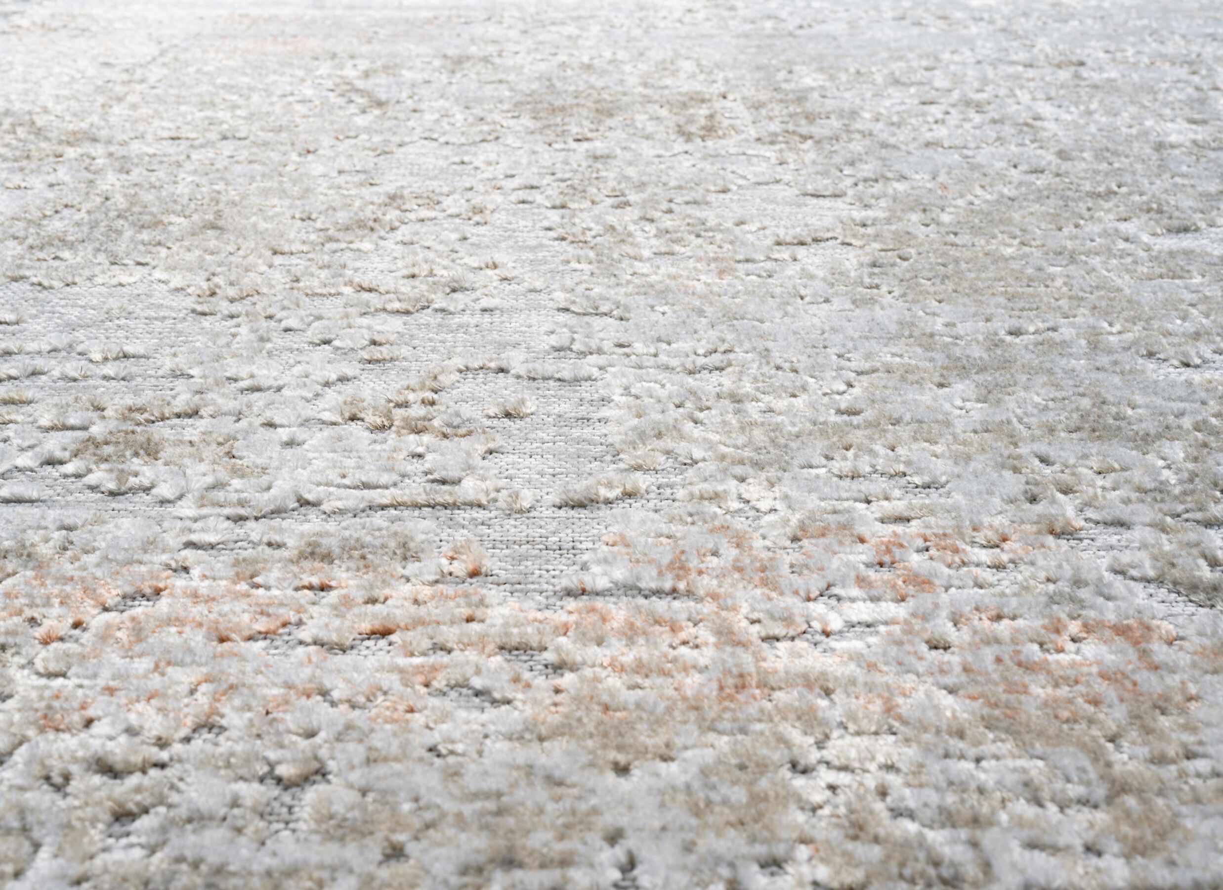 Detailfoto - Tapijt Otavio 67x210cm - polyester - beige