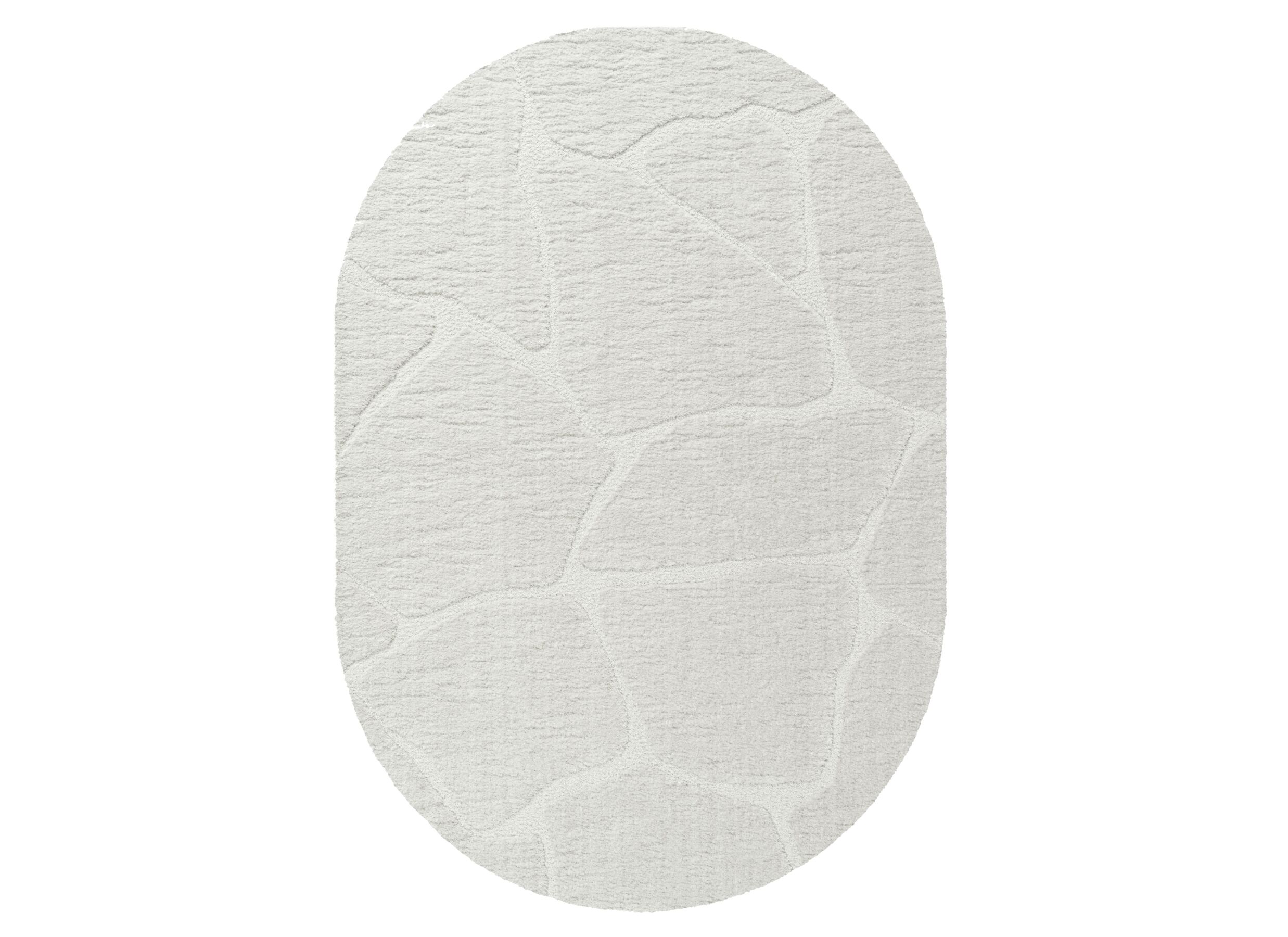 Plus Important - Tapis Madagaskar 200x290cm - polyester - blanc