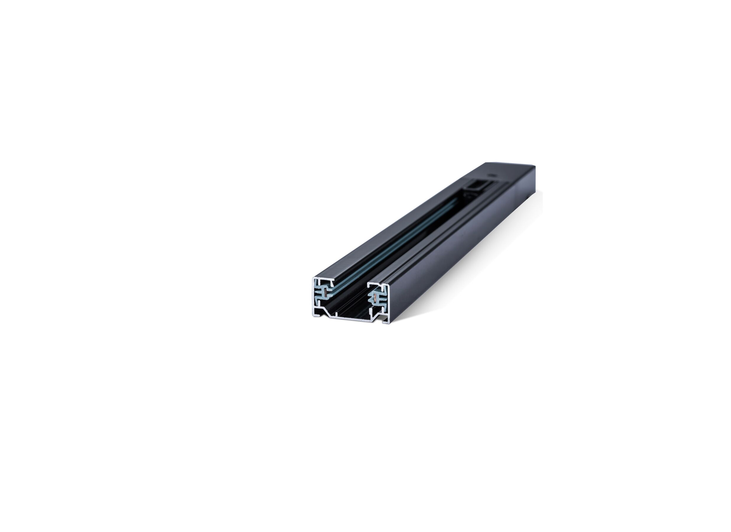Systèmes rails rail monophasé noir 193cm - Systèmes rails rail monophasé noir 193cm