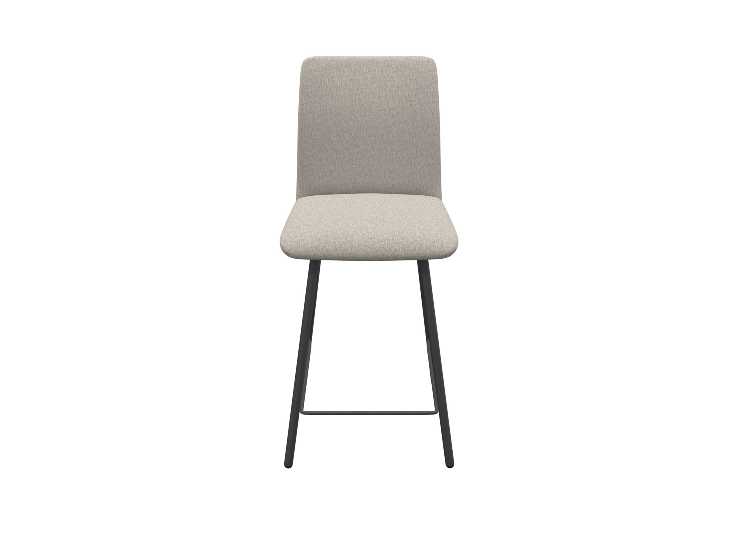 Aperçu - Chaise de bar Pisa ZH65cm - tissu & acier - vogue canvas & anthracite