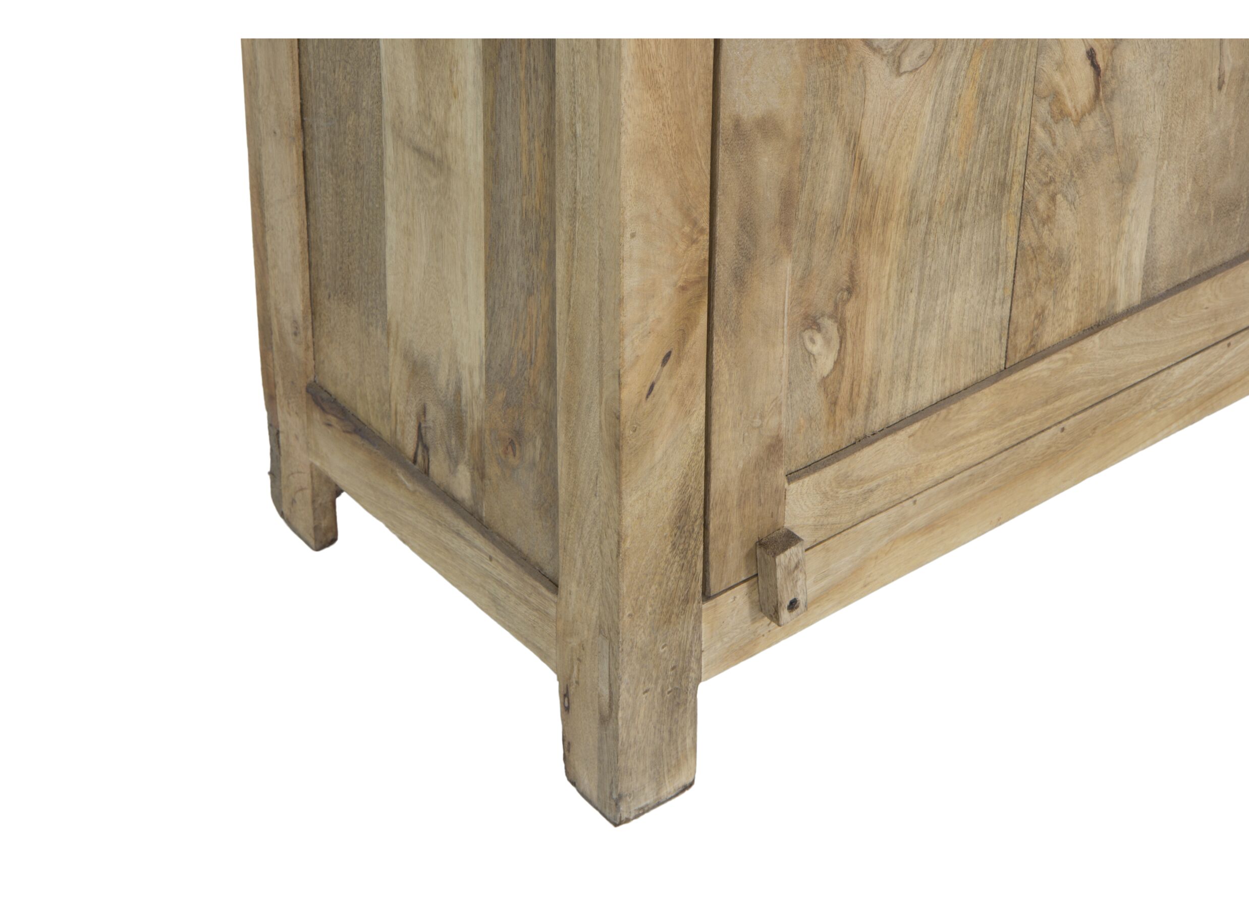 Kast Quinoa 75x40x178cm - mango massief - naturel