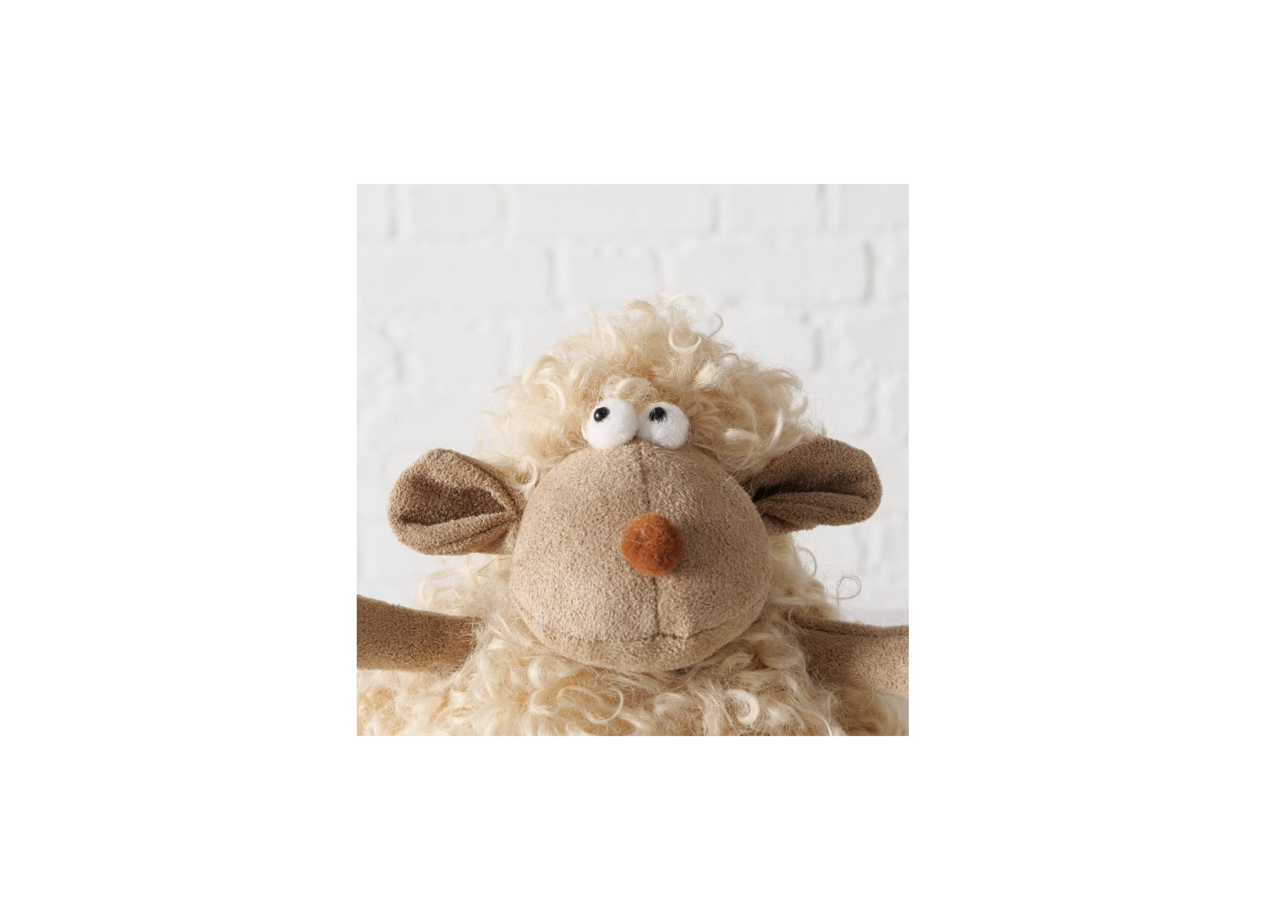 Detail - Figurine Shelf sitter Hylda H17cm - polyester - brun