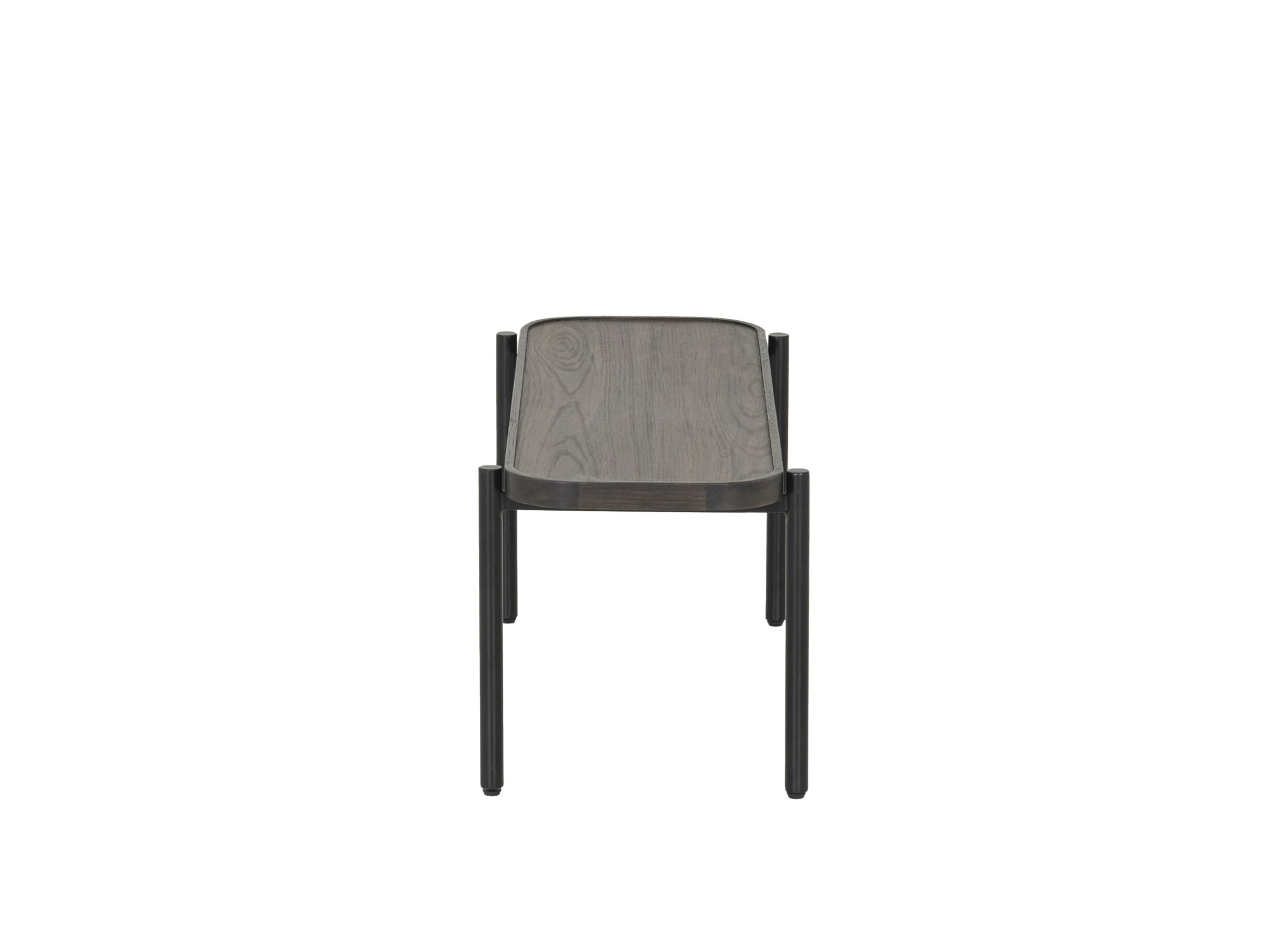 Aperçu - Table basse Trip 90x35cm - décor & stratifié - noir